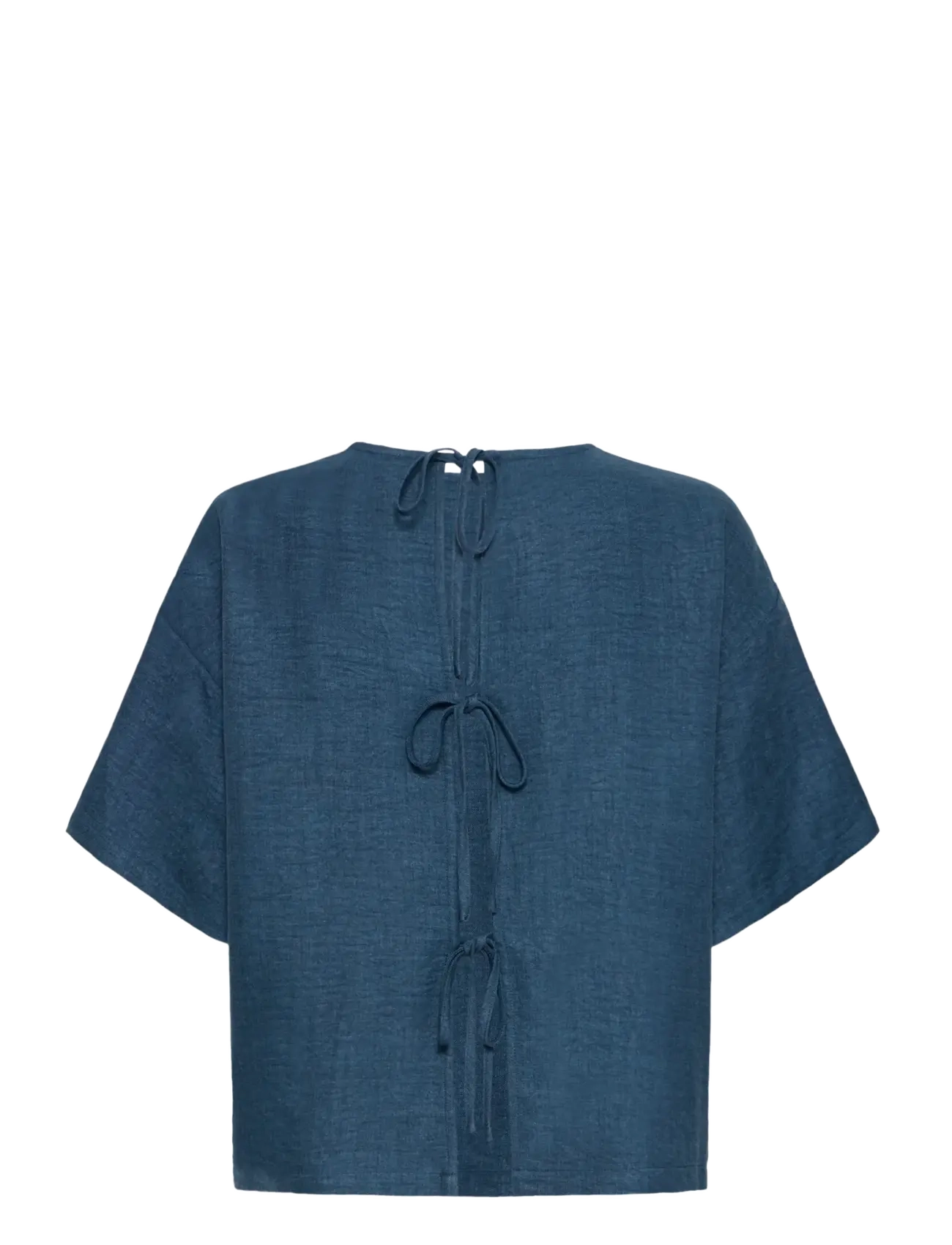 ICHI - IHKATICO SH - kurzärmelige blusen - true navy melange - 2