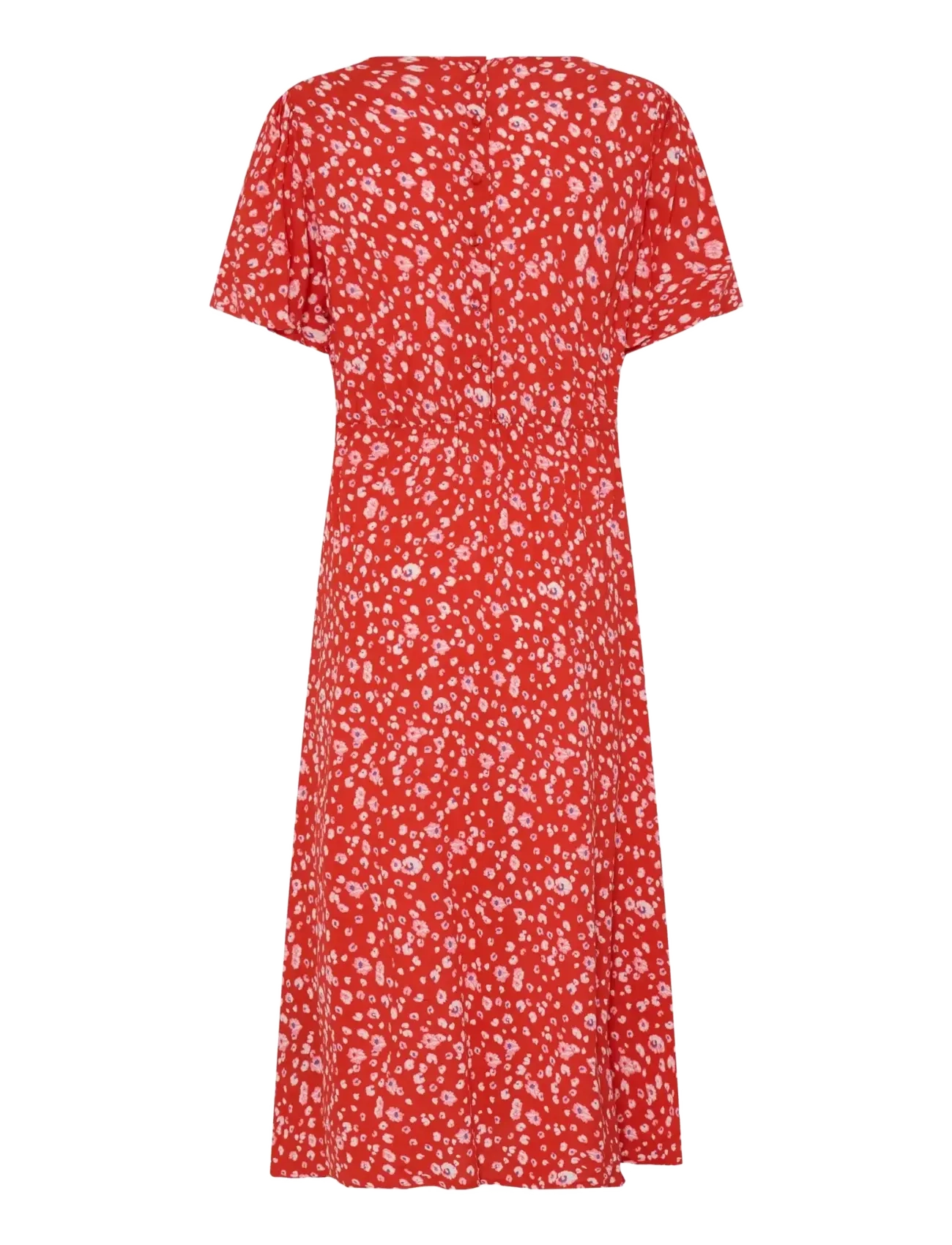 ICHI - IHMARRAKECH AOP DR25 - sommerkleider - fiery red flower - 2