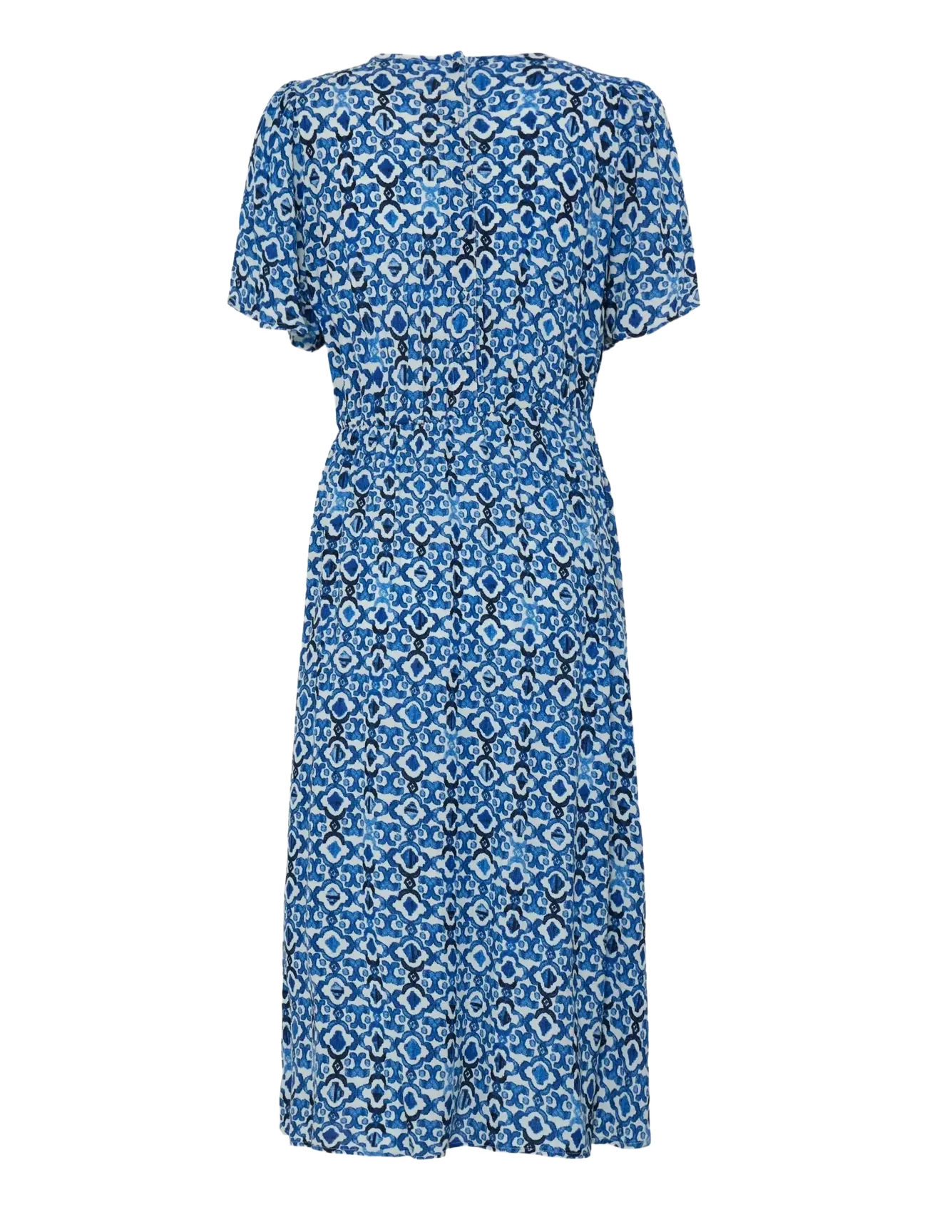ICHI - IHMARRAKECH AOP DR25 - midikleidid - sodalite blue ikat - 2