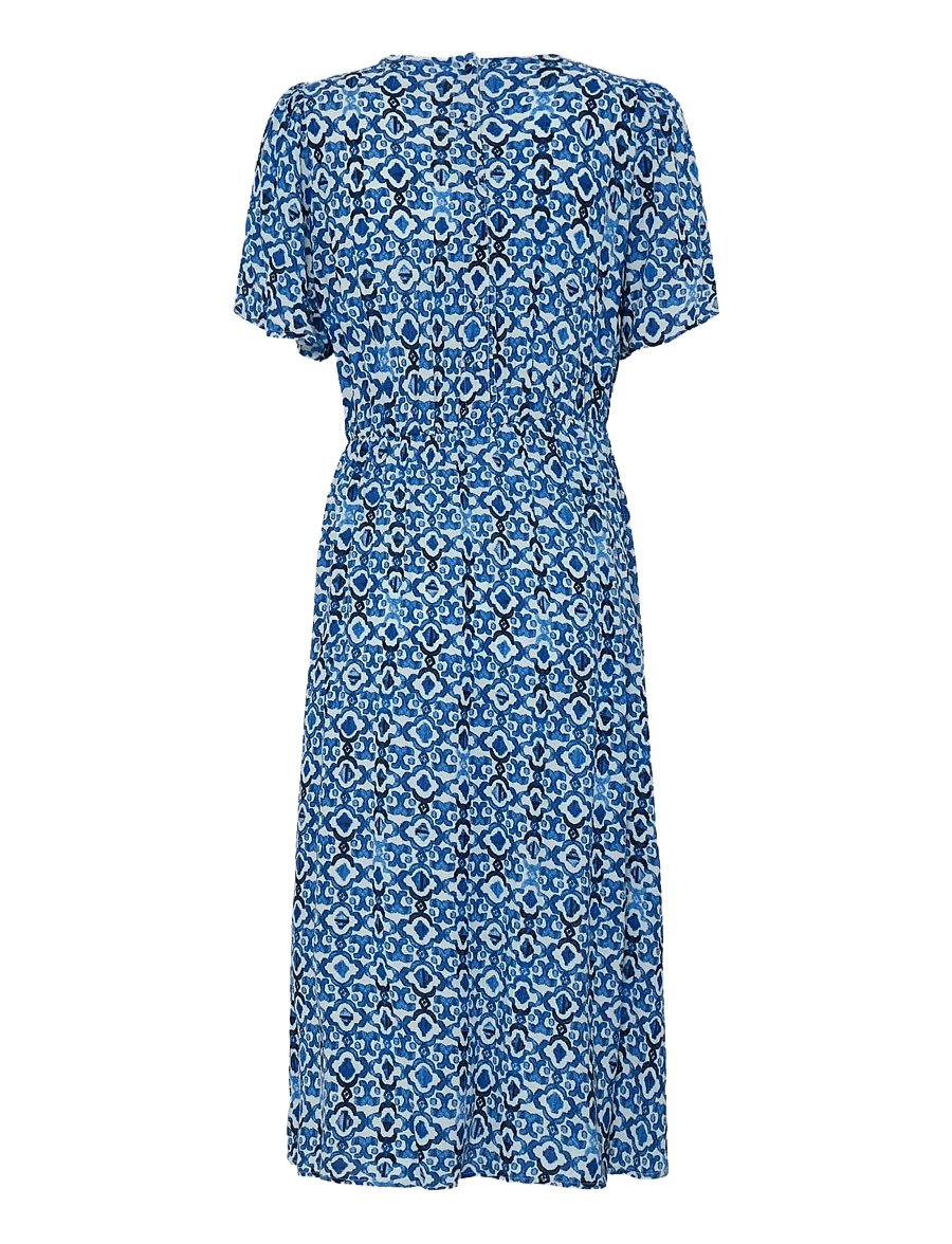 ICHI - IHMARRAKECH AOP DR25 - sommerkleider - sodalite blue ikat - 2