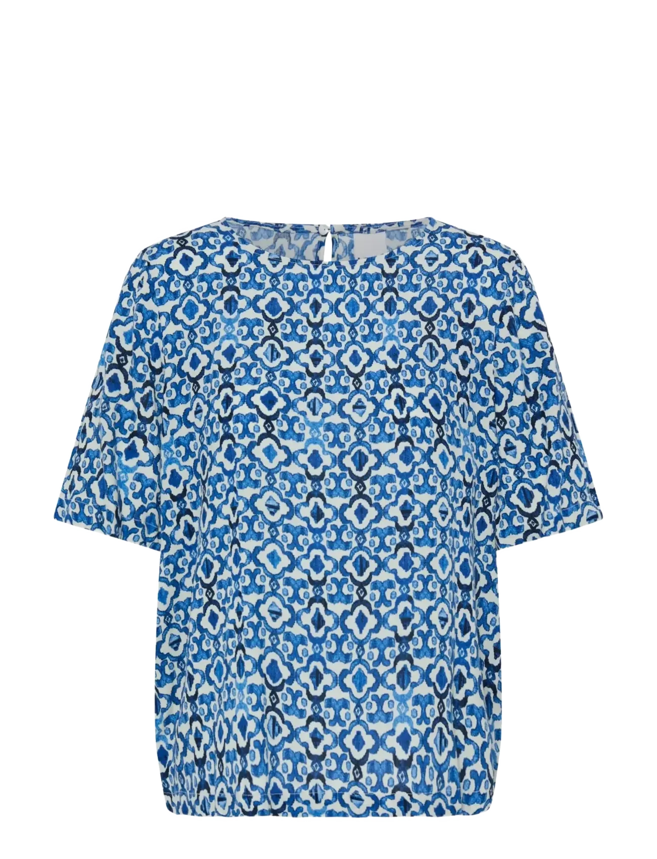 ICHI Ihmarrakech Aop Ss17 Blau - XL - Damen