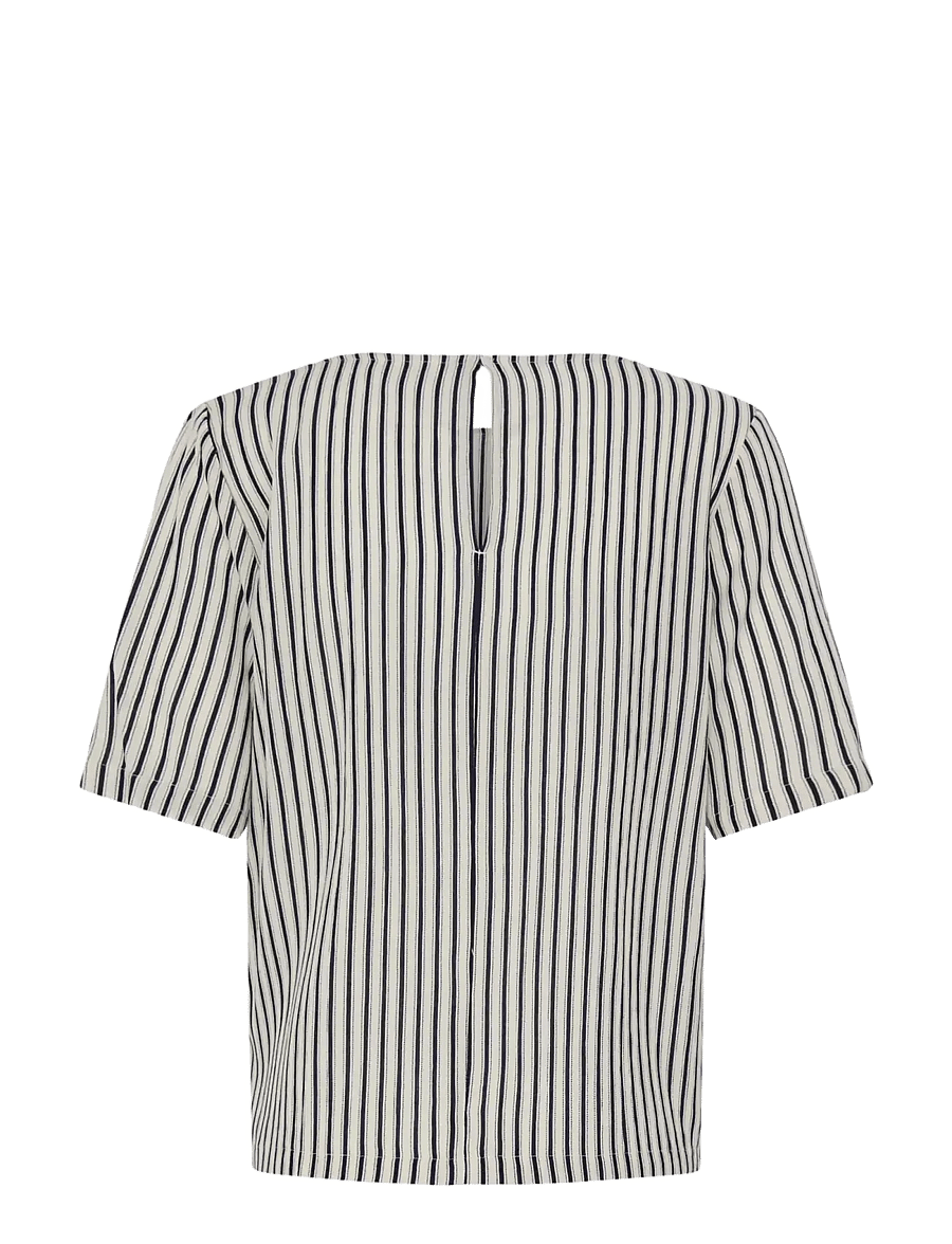ICHI - IHMARRAKECH AOP SS17 - kurzärmelige blusen - total eclipse stripe - 2