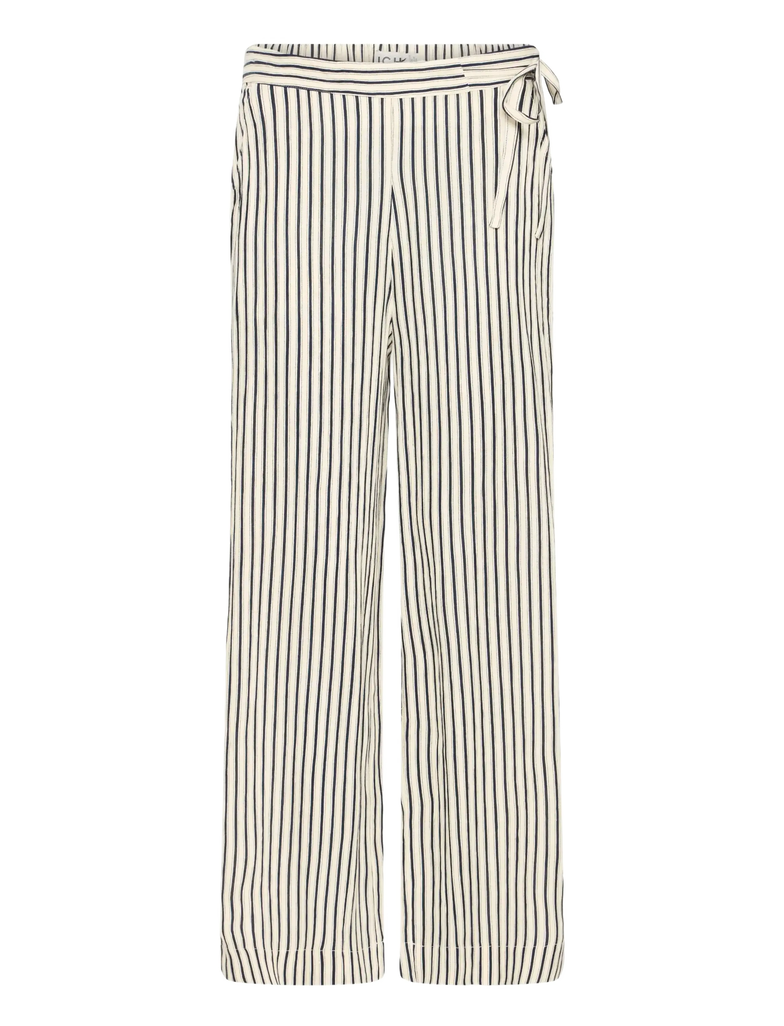 ICHI IHMARRAKECH AOP PA3 - Transitional Layering - TOTAL ECLIPSE STRIPE / beige