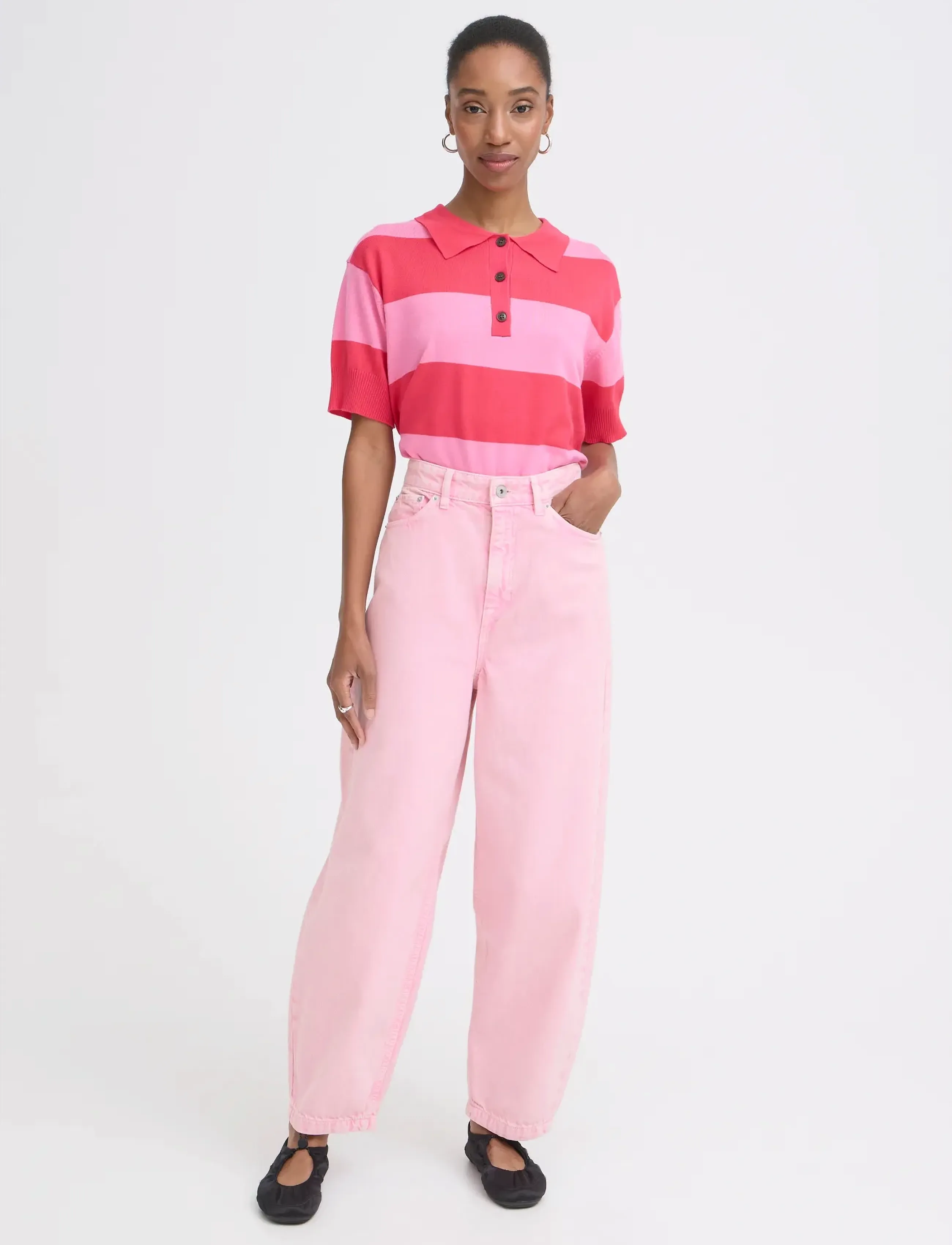 ICHI IHAVENA PA - Igapäevane stiil - CAMEO PINK / pink/rose