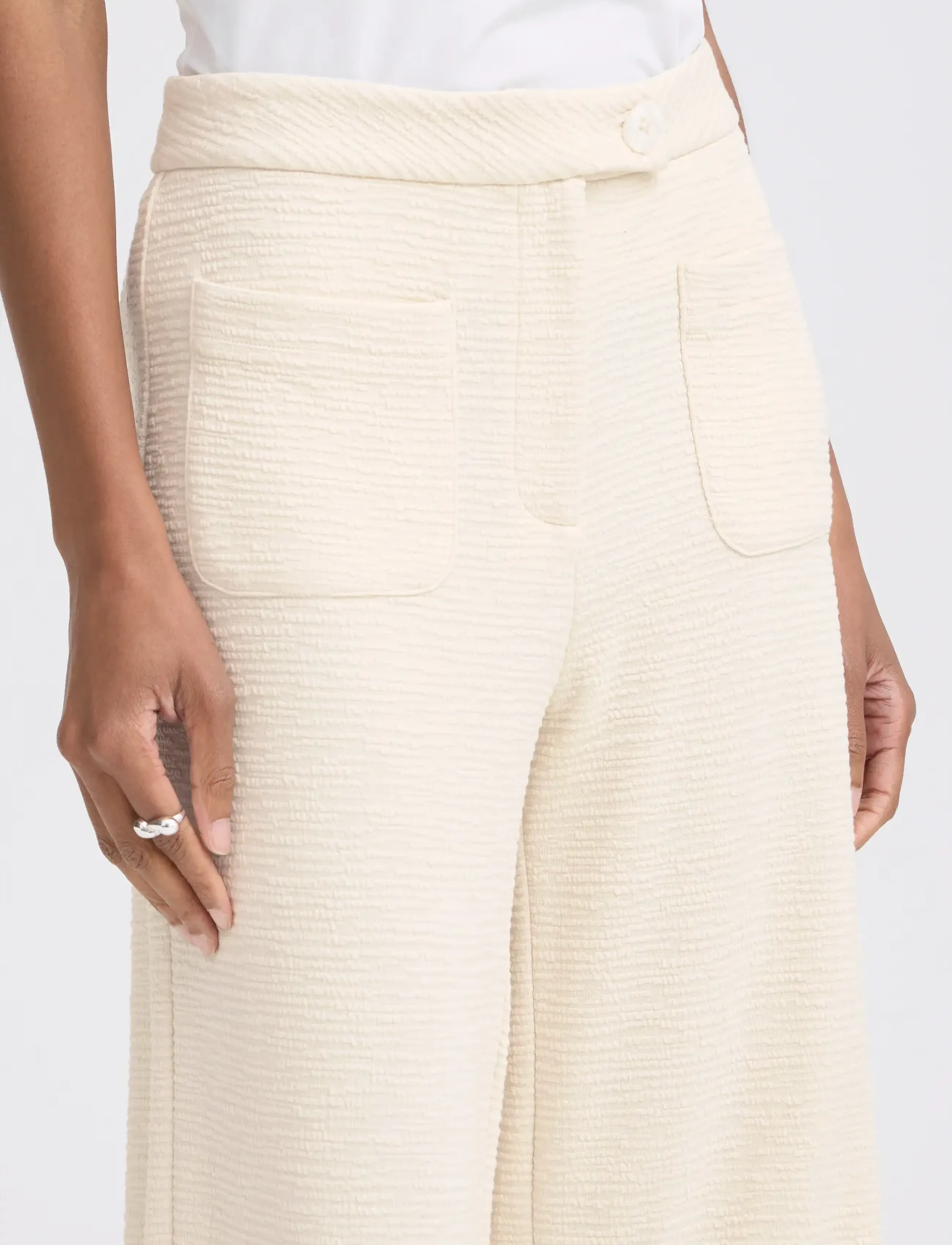 ICHI - IHKATE LUMINA PA2 - culottes - almond milk - 5
