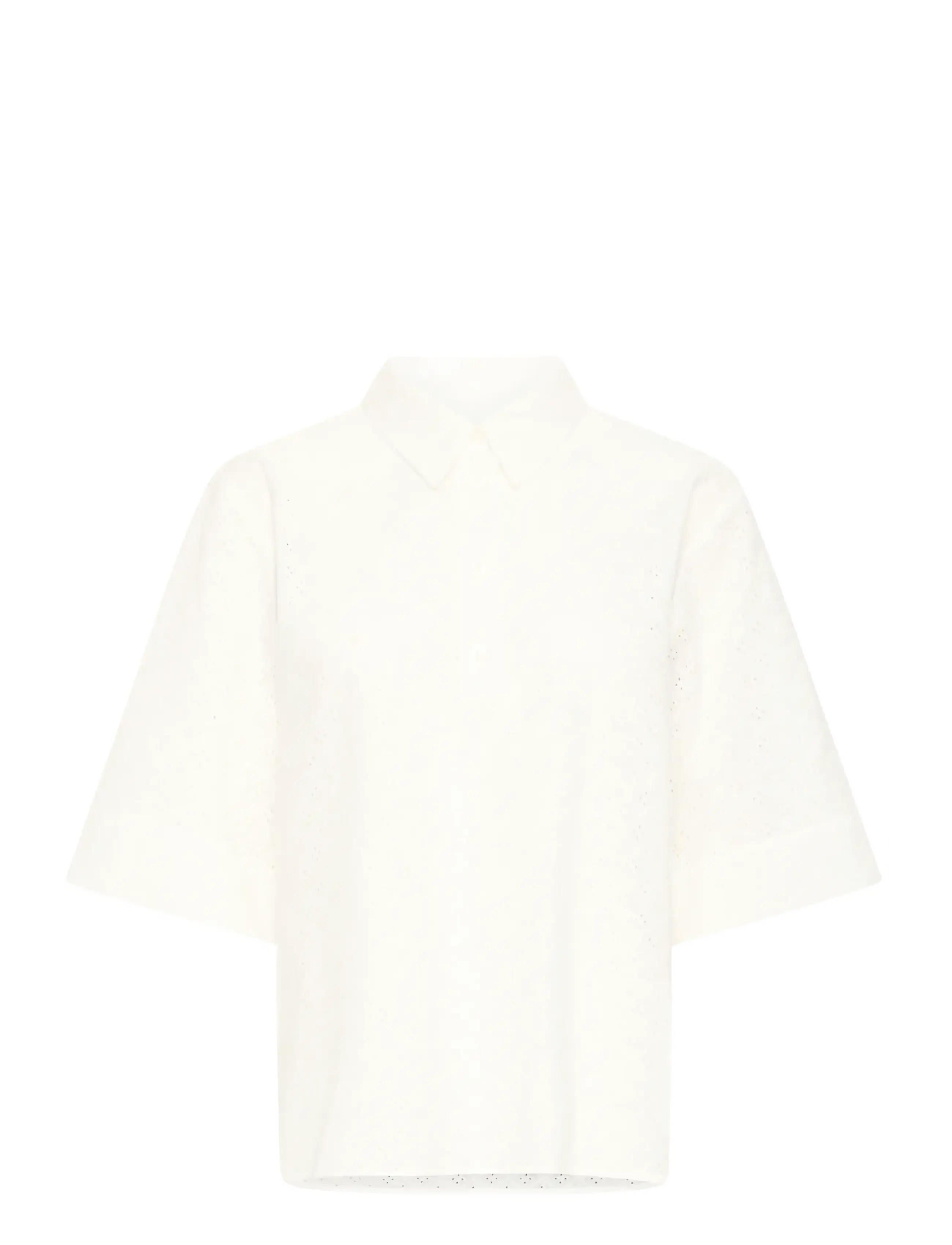 ICHI IHCRIZA SS - T-Shirts & Tops - CLOUD DANCER / cream