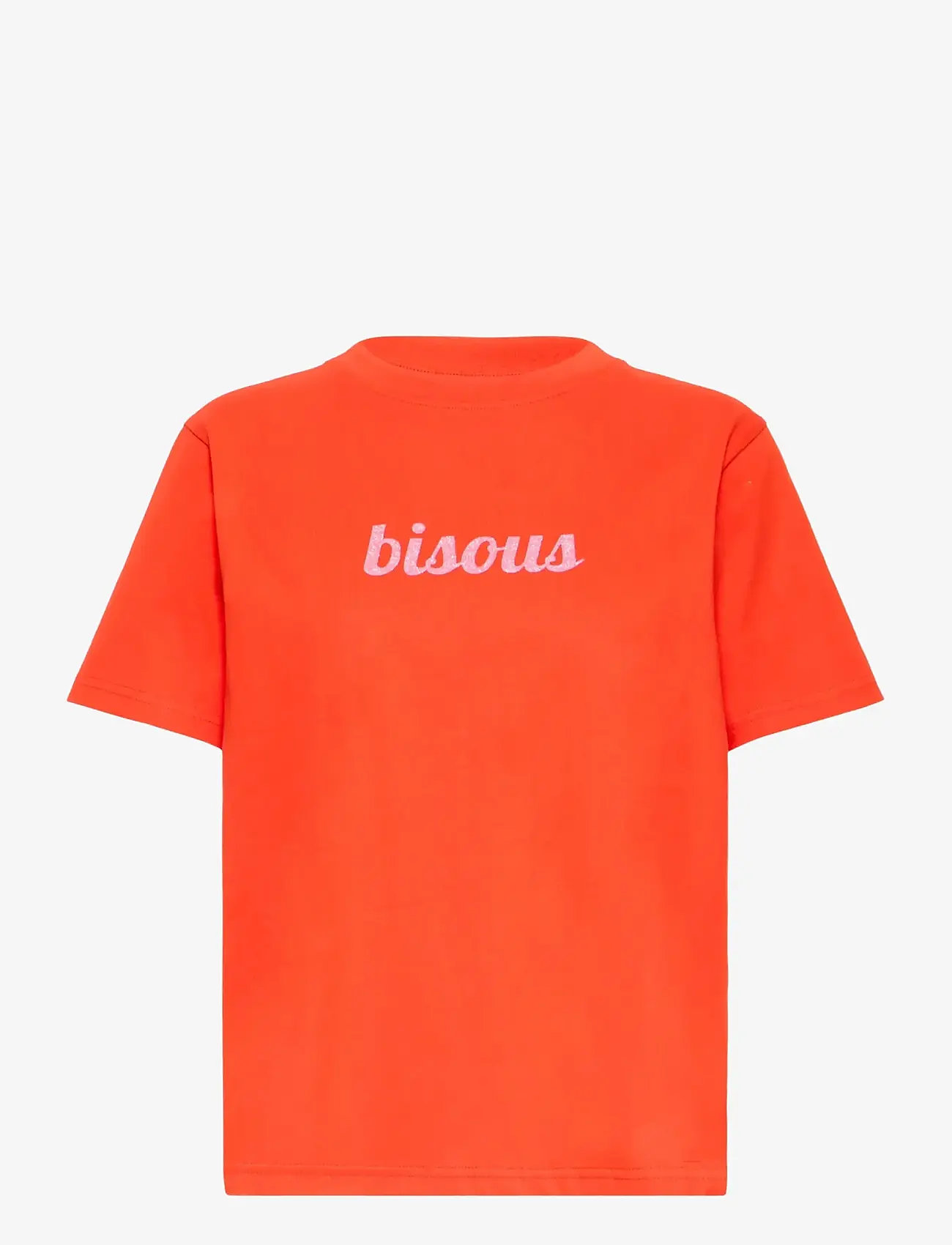 ICHI - IHLOMONI SS - t-shirts - fiery red/wild orchid - 1