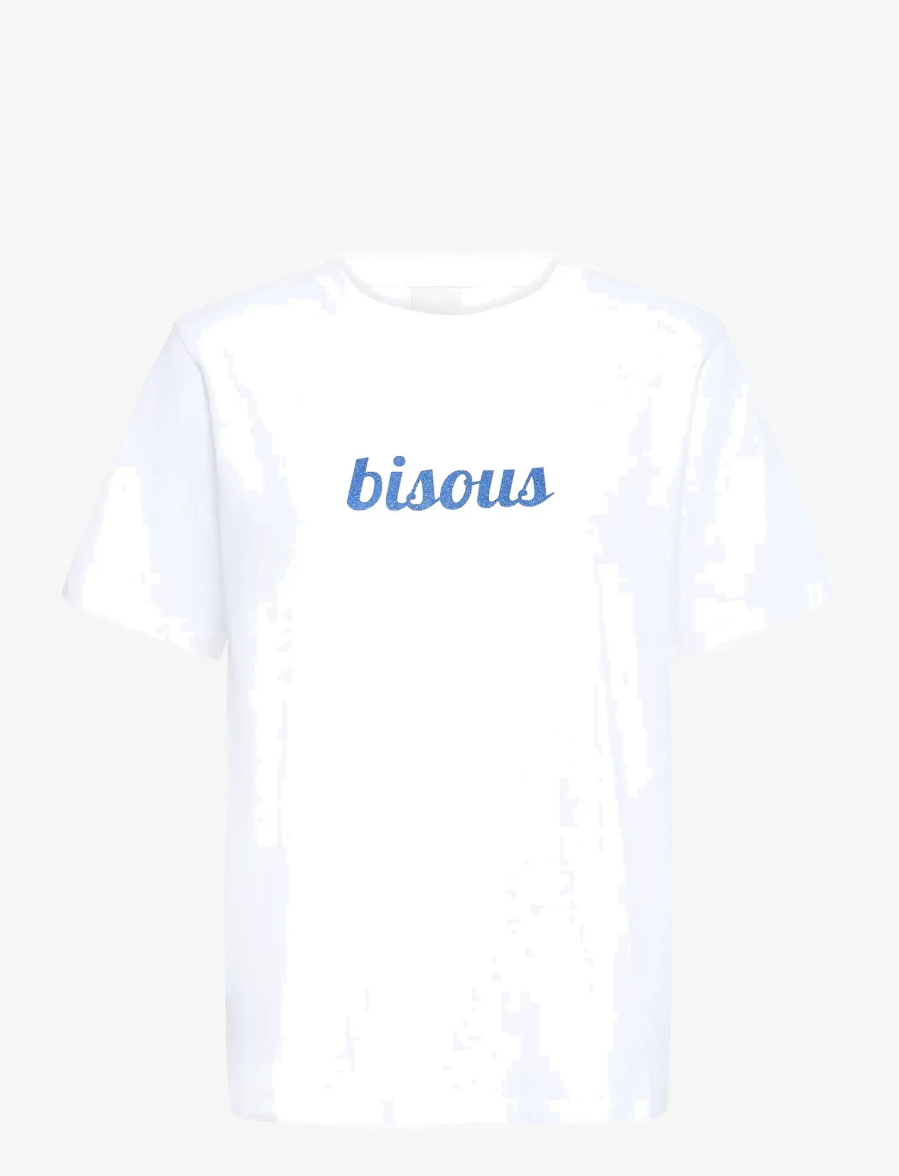 ICHI - IHLOMONI SS - t-shirts - white/sodalite blue - 1