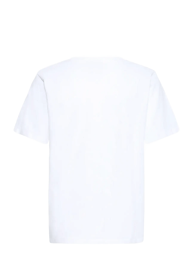 ICHI - IHLOMONI SS - t-shirts - white/sodalite blue - 2