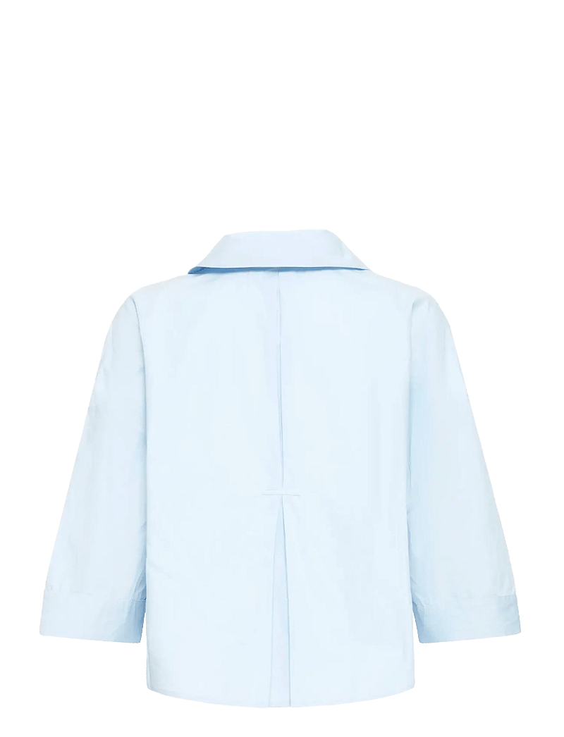 ICHI - IHLUANNE SH - short-sleeved shirts - floaty blue - 2