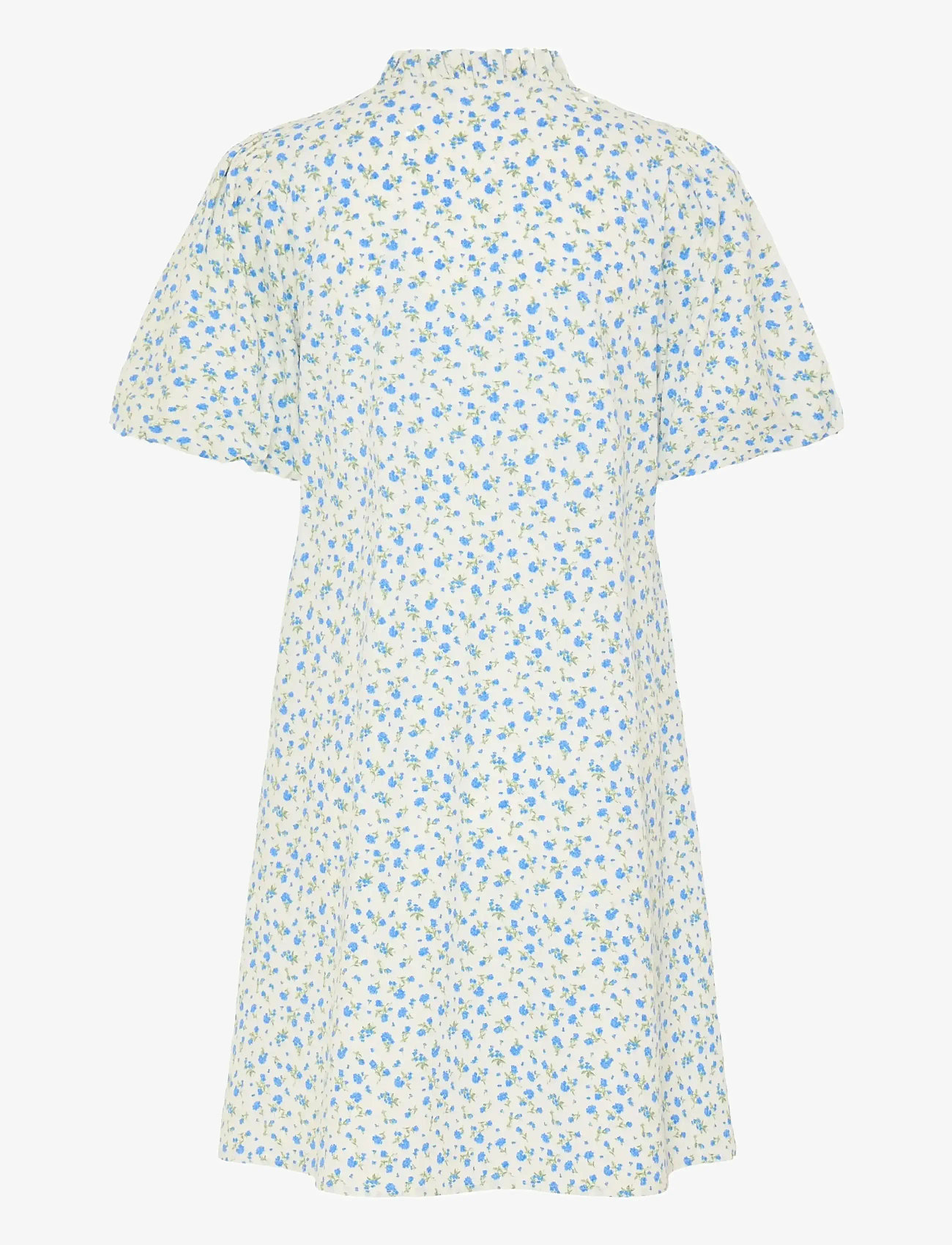 ICHI - IHQWIN DR4 - summer dresses - cloud dancer/blue flower - 2