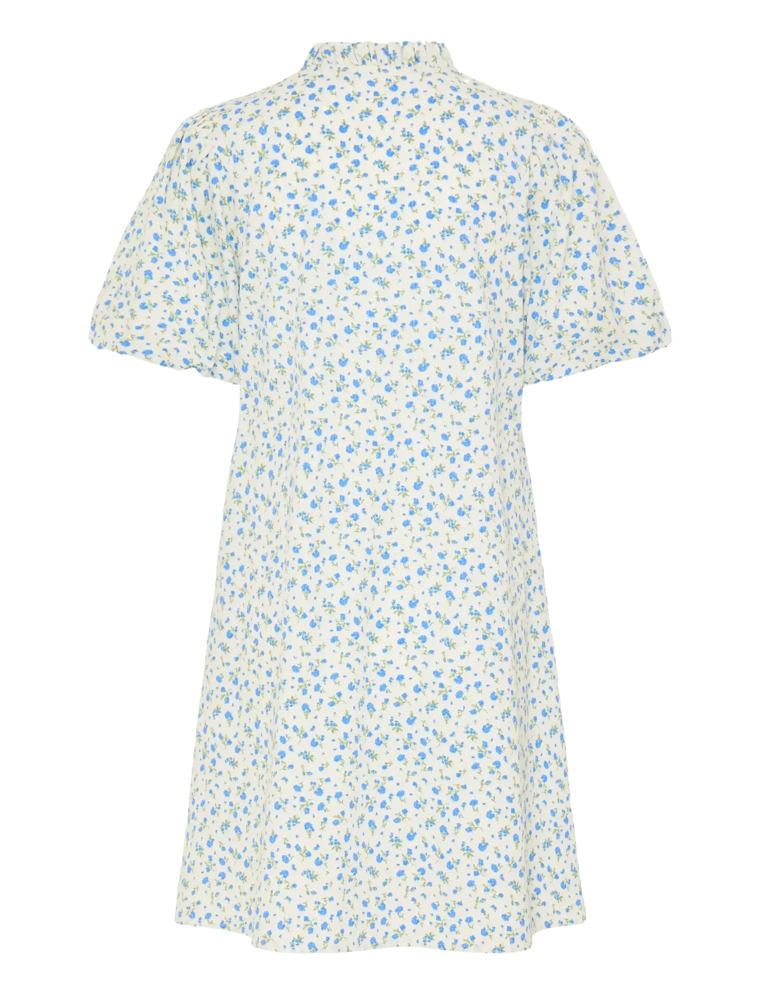 ICHI - IHQWIN DR4 - minikleidid - cloud dancer/blue flower - 2