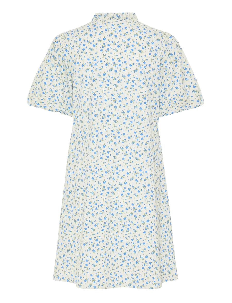 ICHI - IHQWIN DR4 - sommerkleider - cloud dancer/blue flower - 2