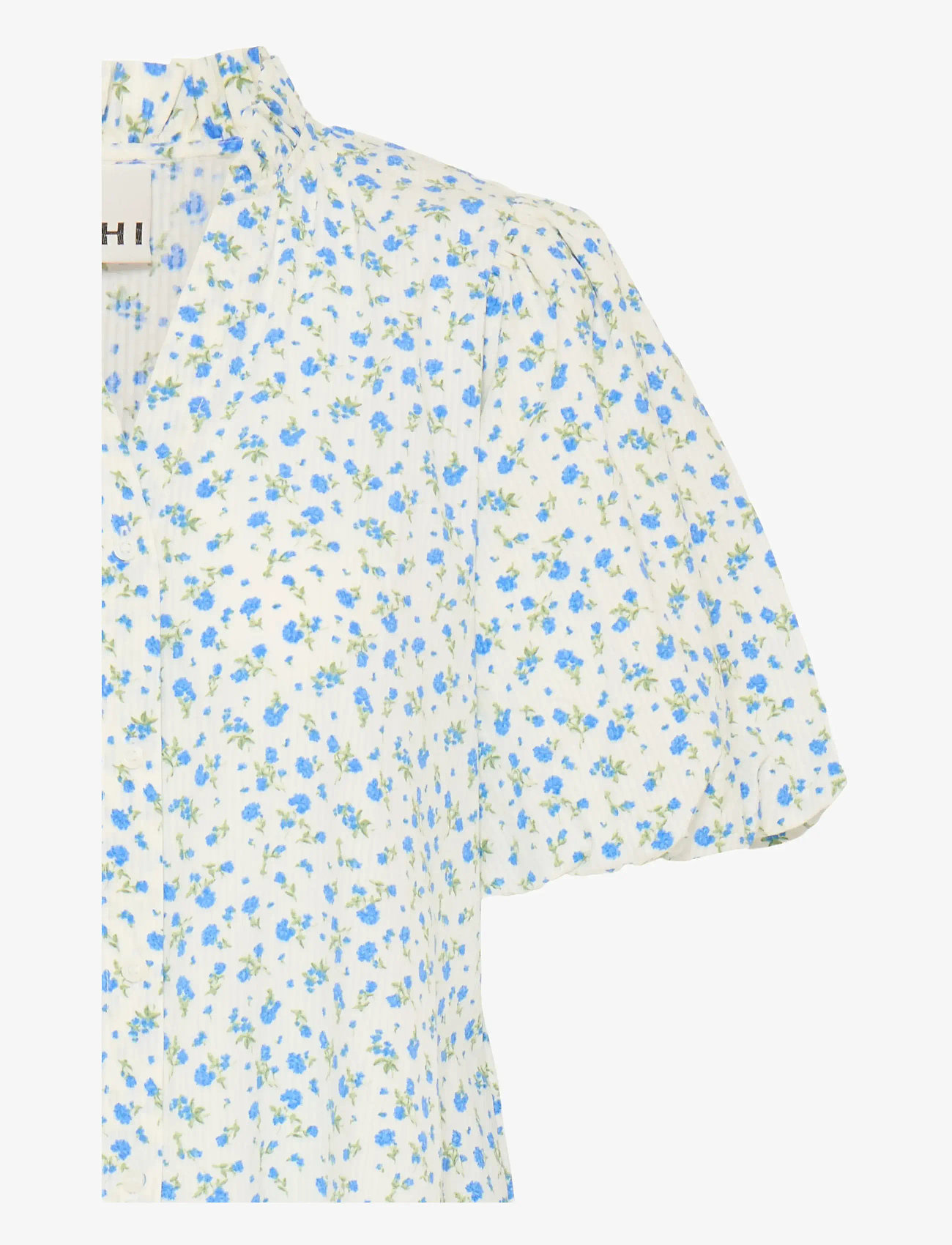 ICHI - IHQWIN DR4 - summer dresses - cloud dancer/blue flower - 3