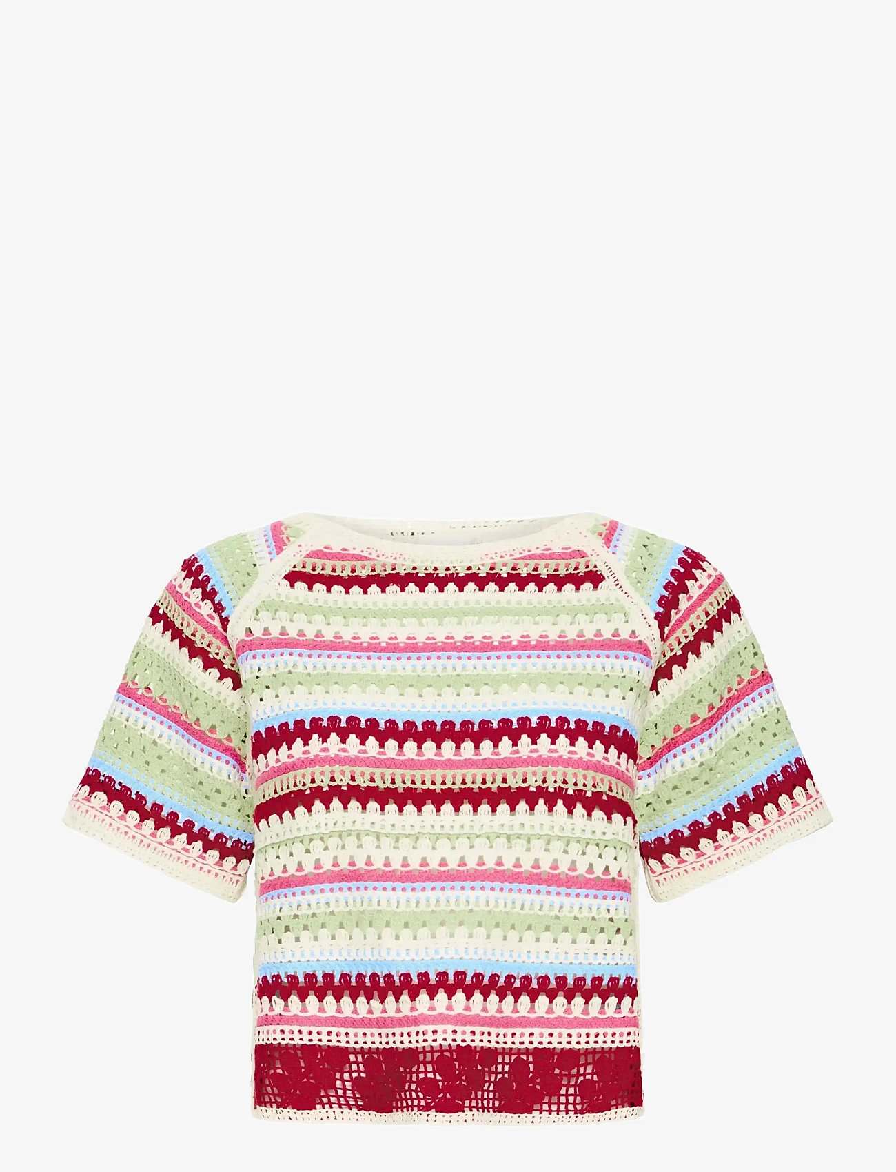 ICHI - IHBANDIE SS2 - kortærmede bluser - multicolor stripe - 1