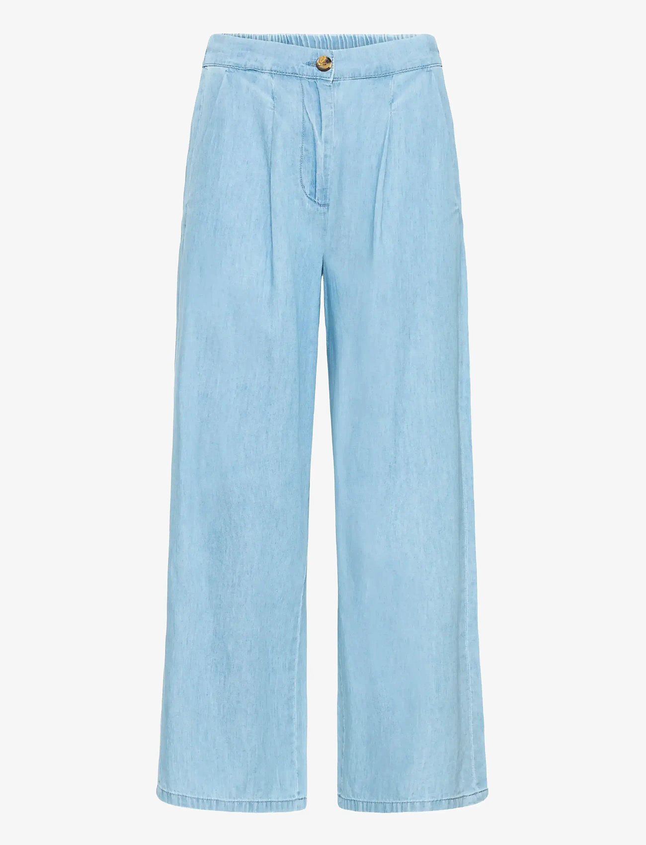 ICHI - IHBARCY PA2 - hosen mit weitem bein - light blue - 1