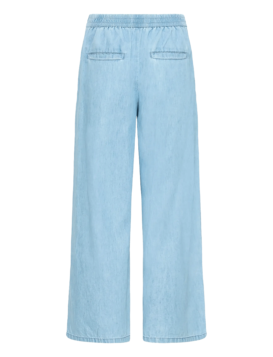 ICHI - IHBARCY PA2 - bukser med brede ben - light blue - 2