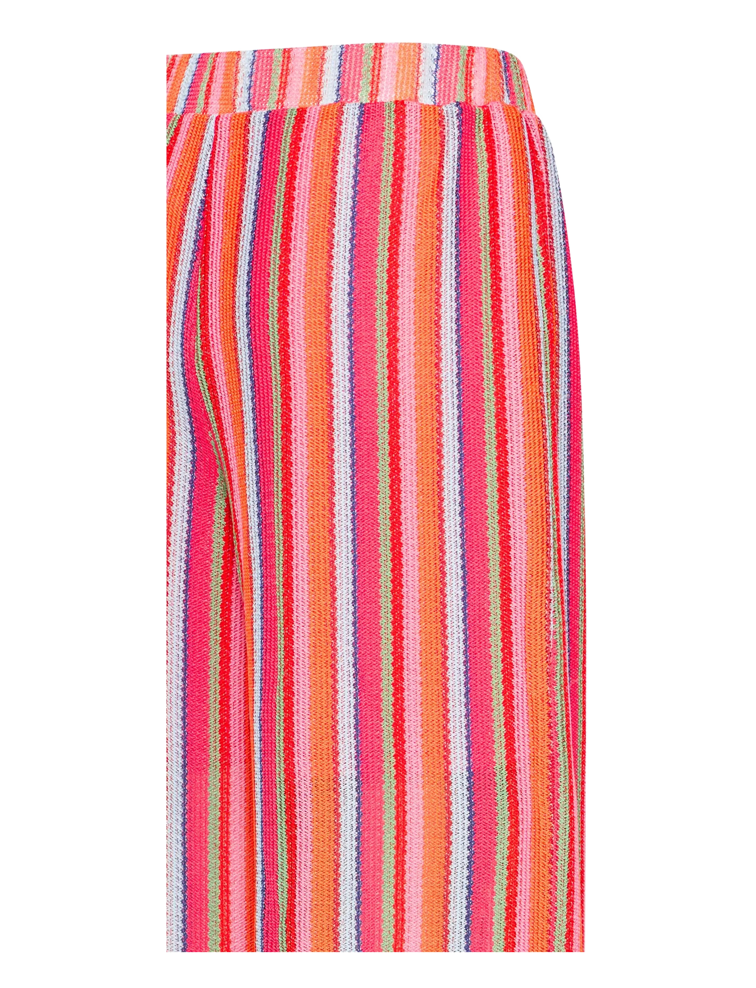 ICHI - IHLIBELLA PA - bukser med brede ben - multi stripe - 3