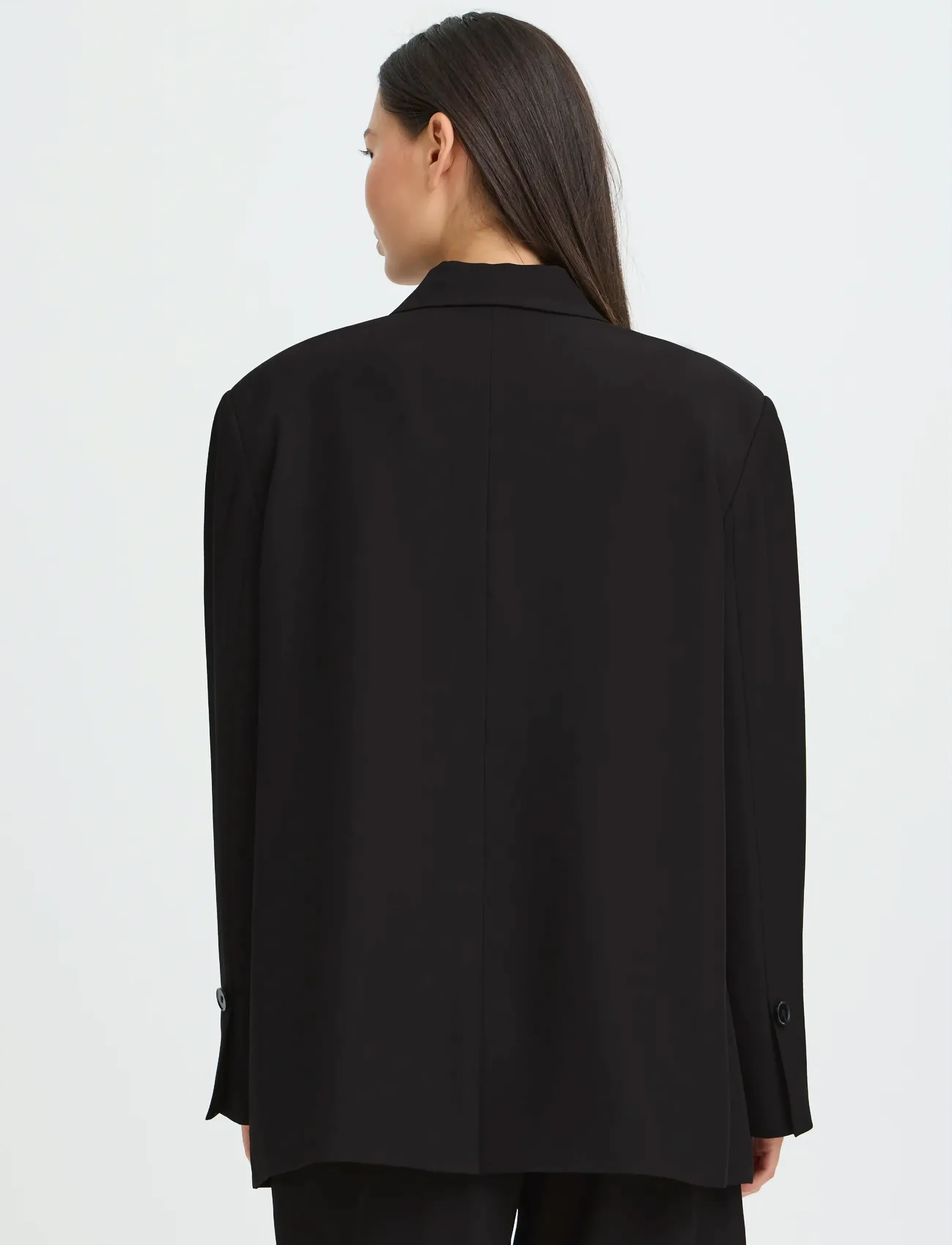 ICHI - IHFAVA OVERSIZE BL - festtøj til outletpriser - black - 5