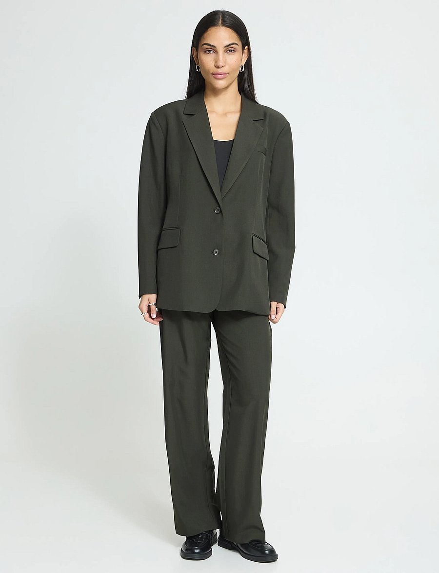ICHI - IHFAVA OVERSIZE BL - einreihige blazer - rosin melange - 0