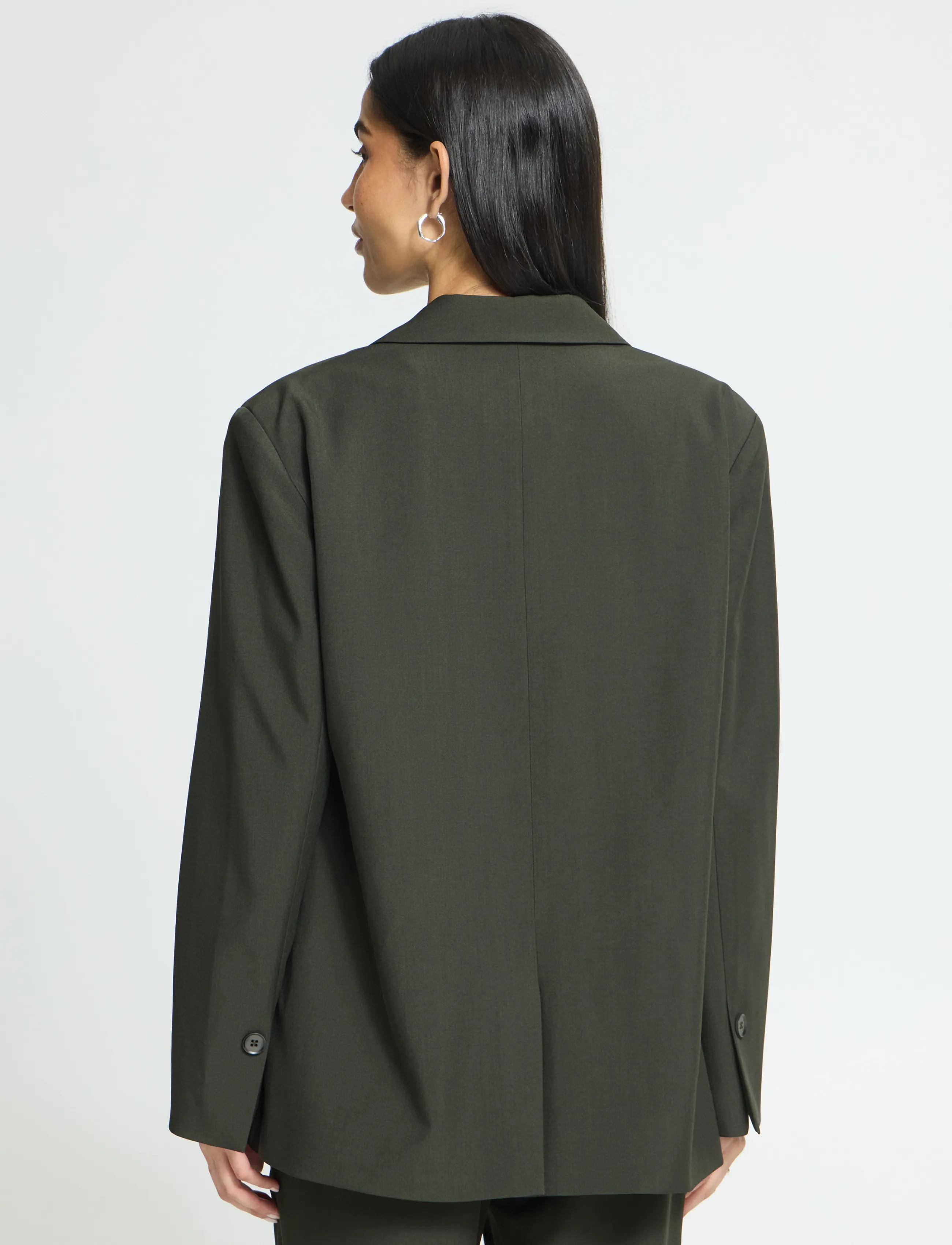 ICHI - IHFAVA OVERSIZE BL - einreihige blazer - rosin melange - 3