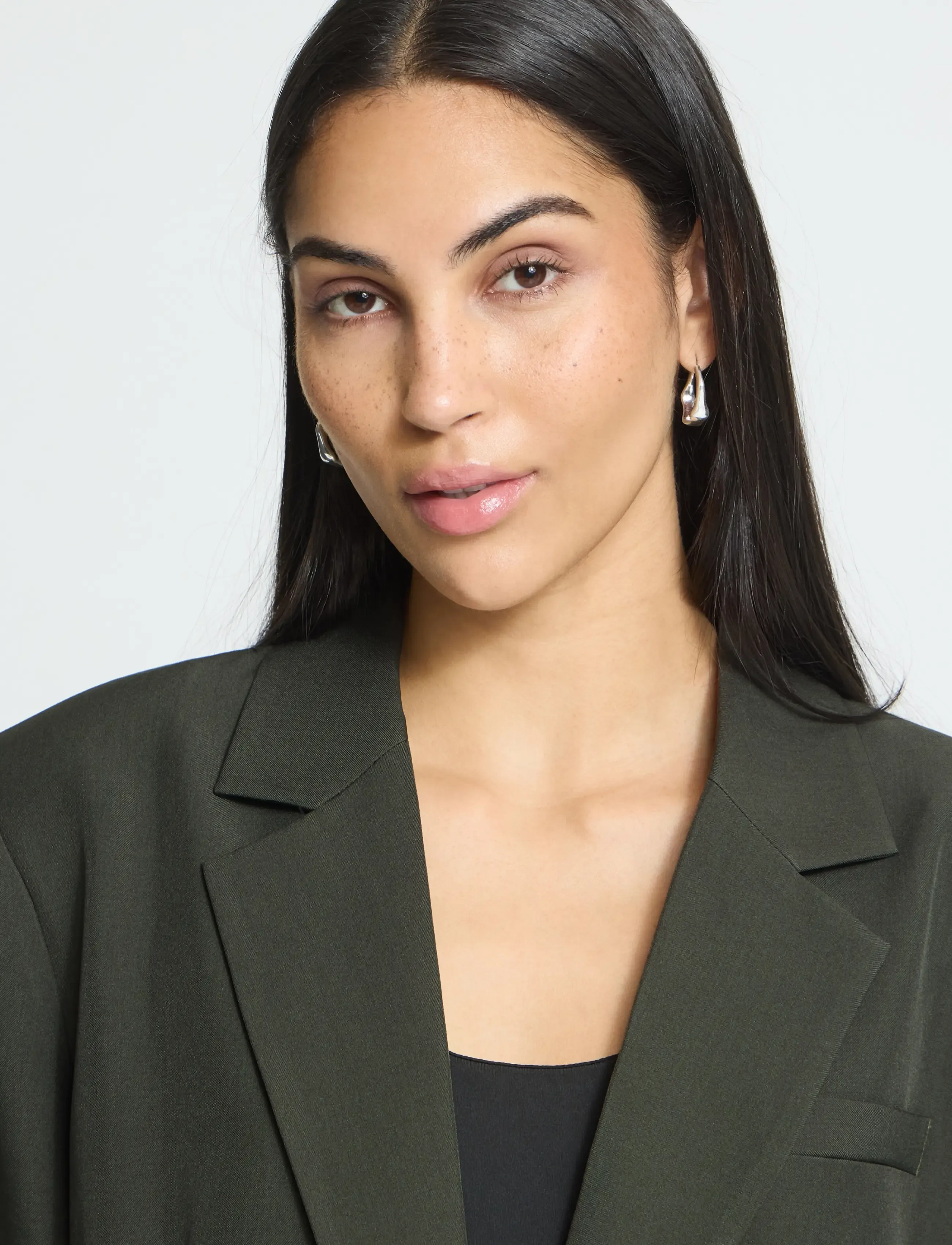 ICHI - IHFAVA OVERSIZE BL - einreihige blazer - rosin melange - 4