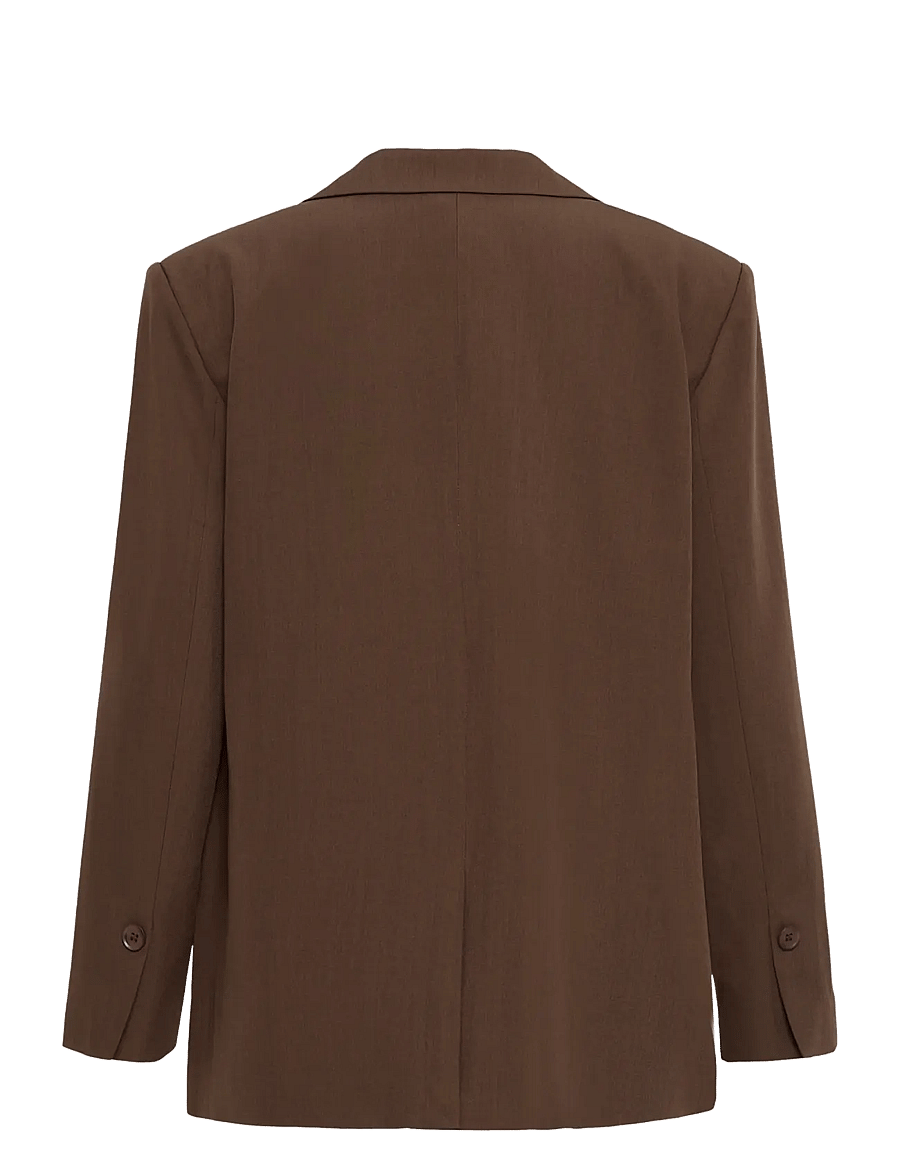 ICHI - IHFAVA OVERSIZE BL - einreihige blazer - slate black melange - 2