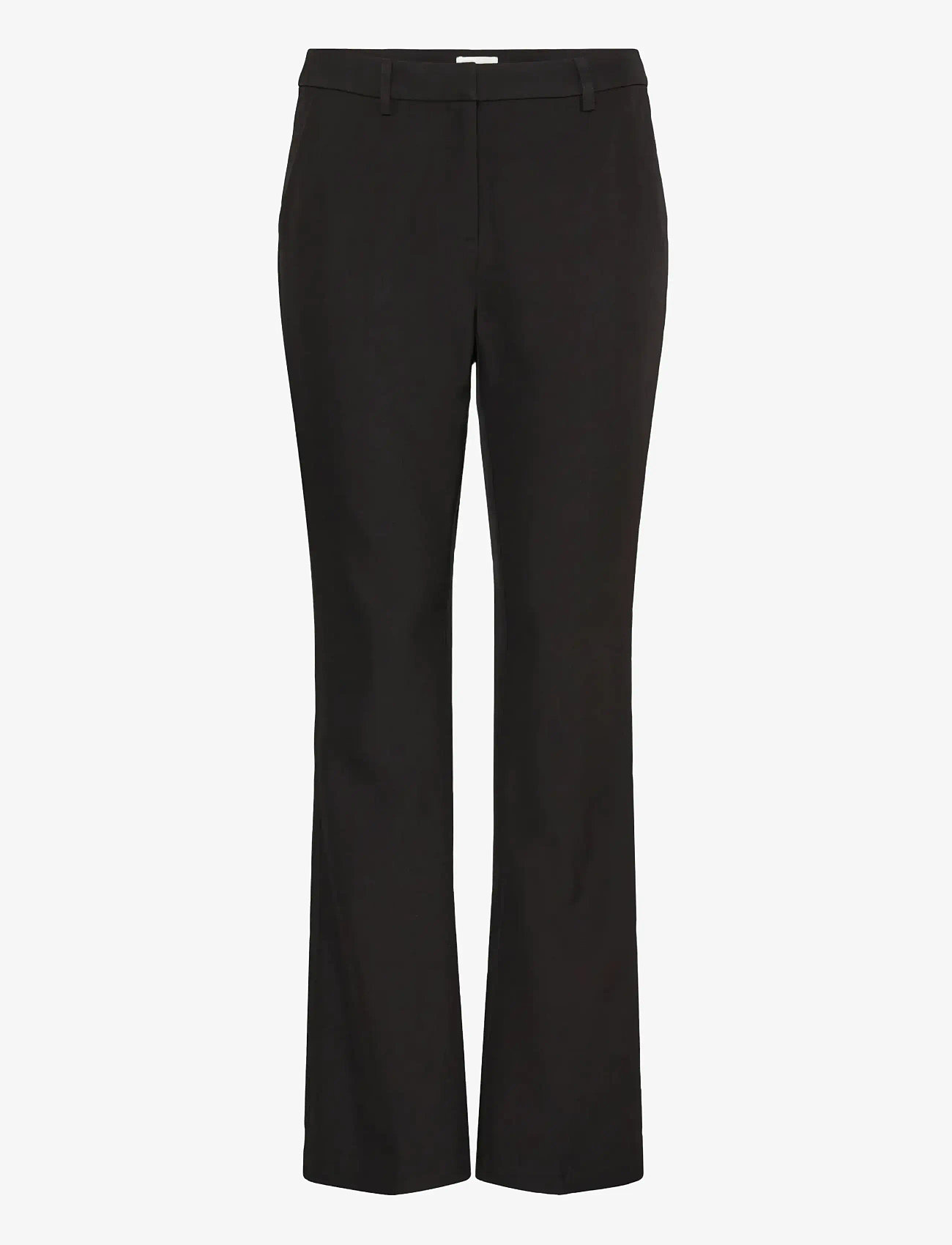 ICHI - IHFAVA FLARED PA - straight leg trousers - black - 1