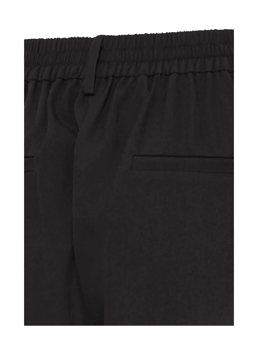 ICHI - IHFAVA WIDE PA - hosen mit weitem bein - black - 3