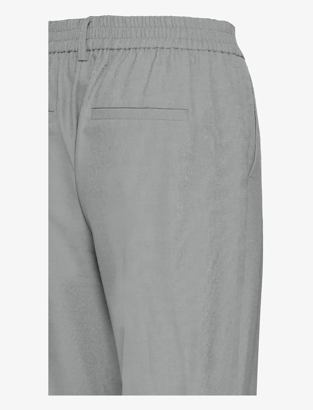ICHI - IHFAVA ANCLE PA - tailored trousers - grey melange - 3