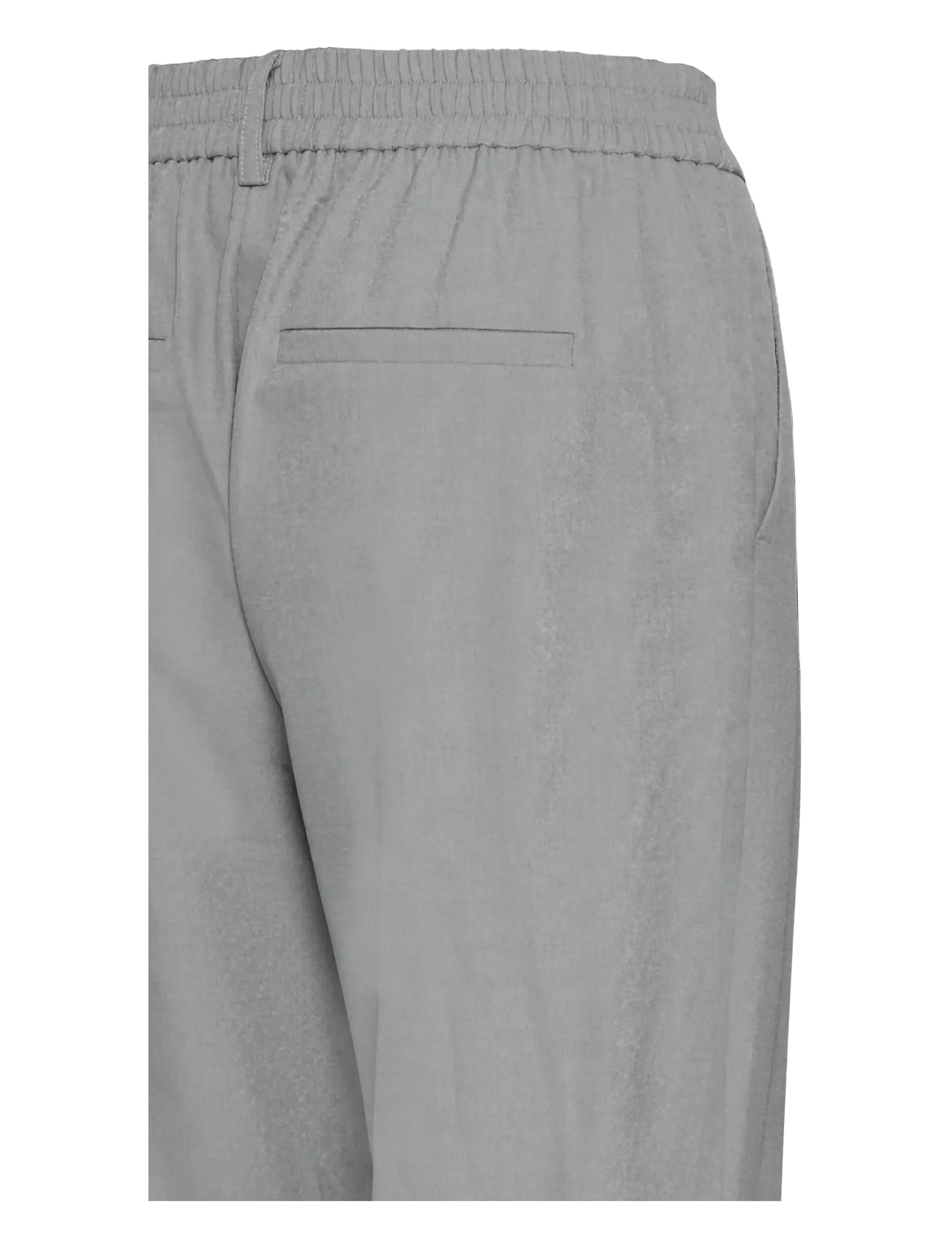 ICHI - IHFAVA ANCLE PA - kostymbyxor - grey melange - 3