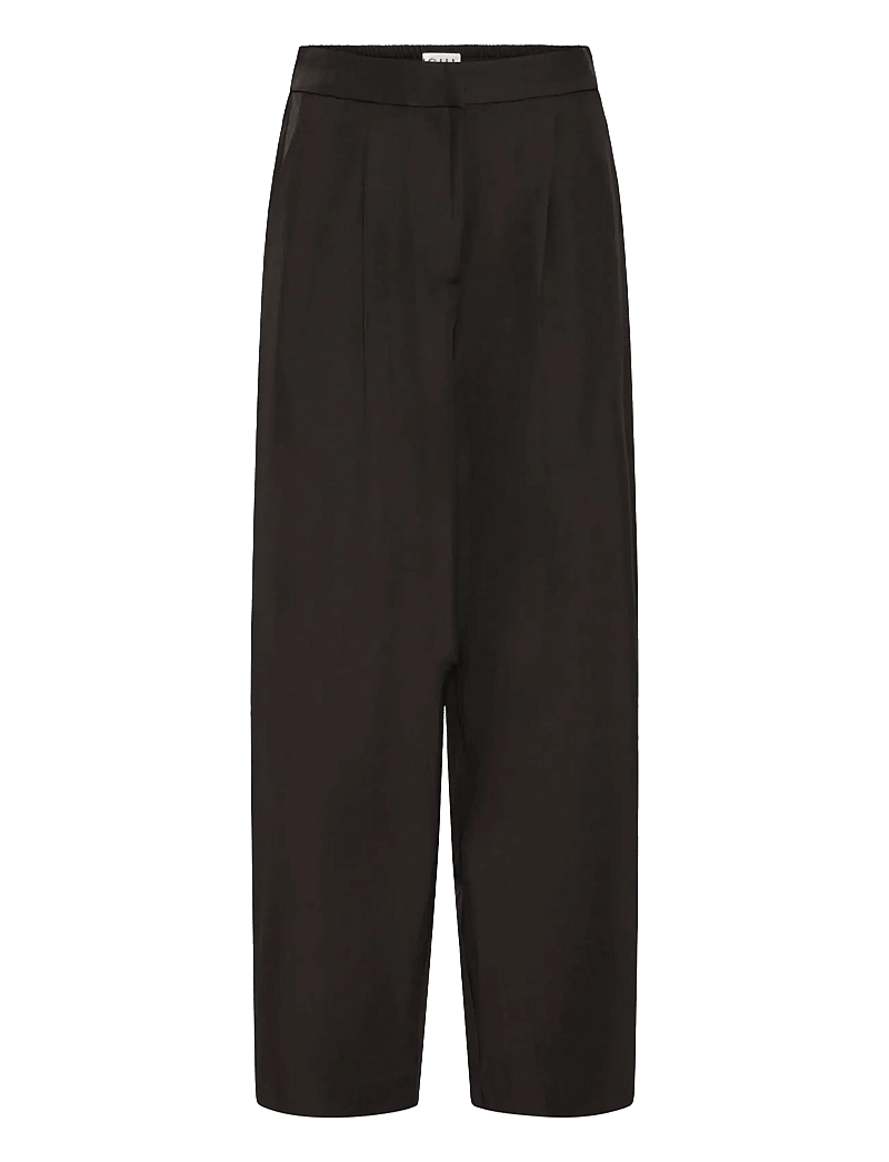 ICHI - IHFAVA BARREL PA - barrel trousers - black - 1