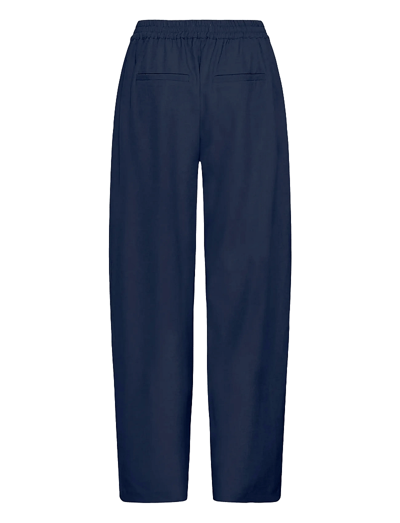 ICHI - IHFAVA BARREL PA - barrel-bukser - dark navy - 2