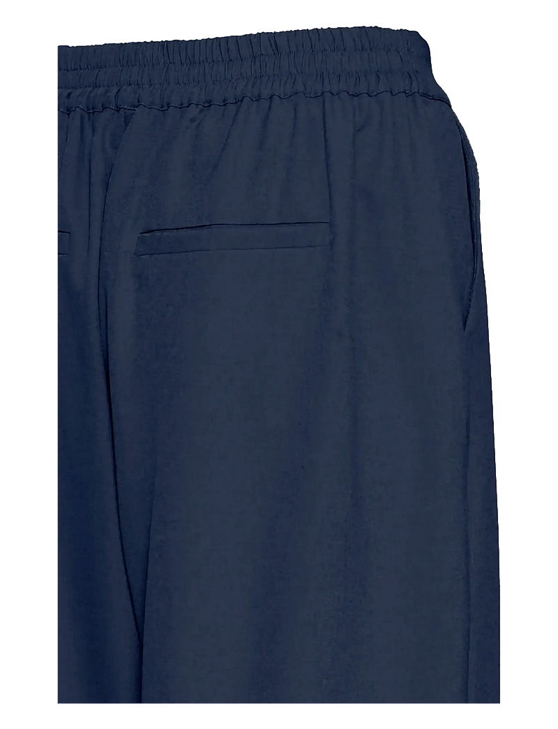 ICHI - IHFAVA BARREL PA - barrel-bukser - dark navy - 3