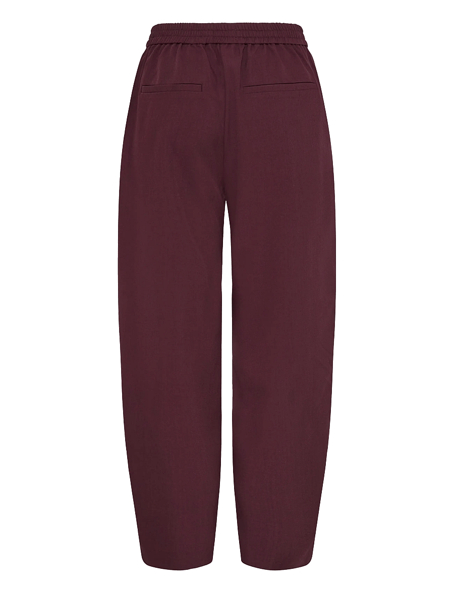 ICHI - IHFAVA BARREL PA - barrel trousers - port royale melange - 2