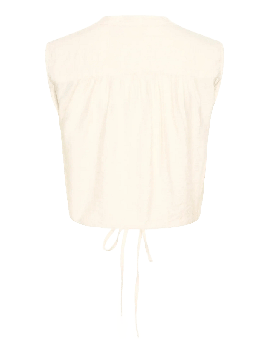 ICHI - IHELVIAS SH - Ärmellose blusen - birch - 2