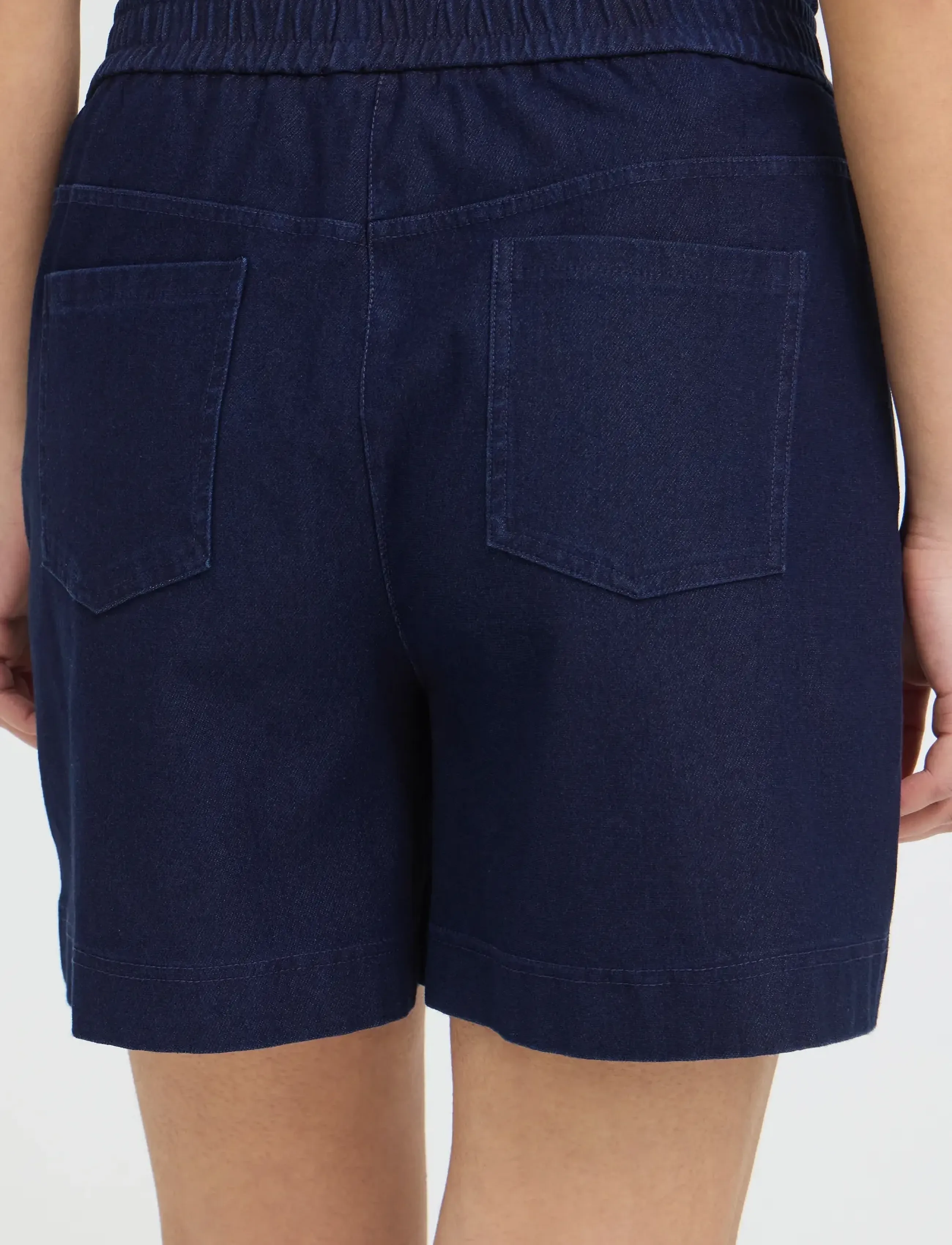 ICHI - IHKATE DENIM SHO2 - jeansshorts - dark blue - 4