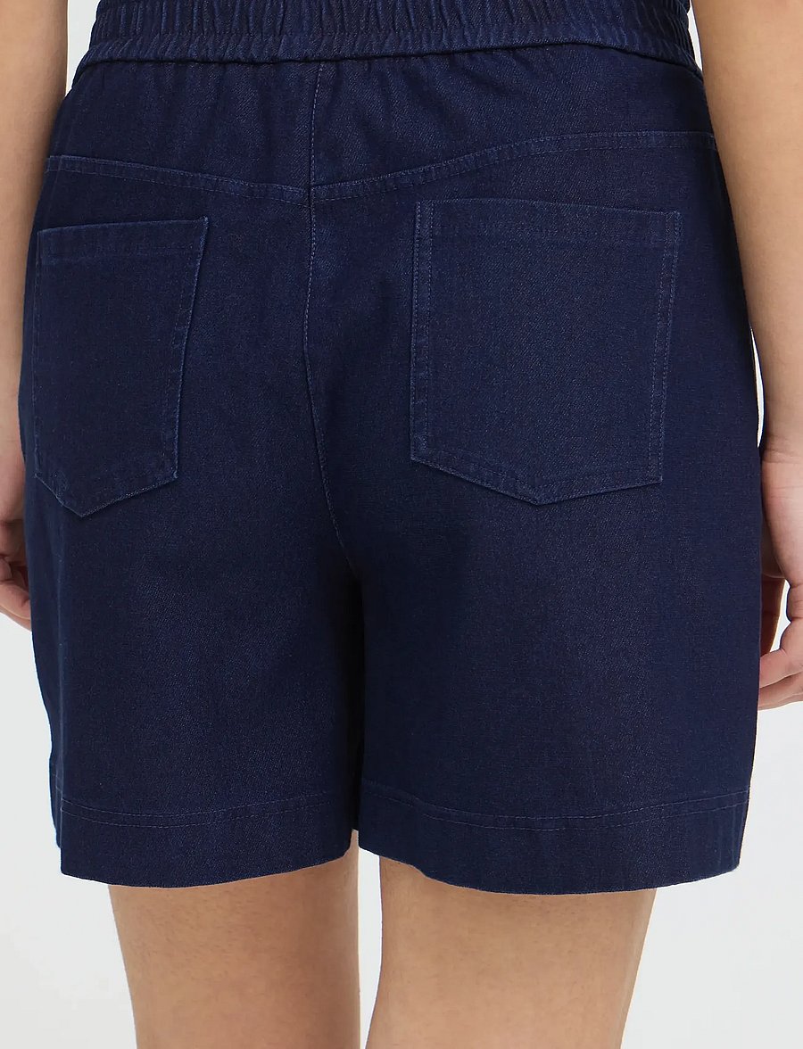 ICHI - IHKATE DENIM SHO2 - lühikesed teksapüksid - dark blue - 4