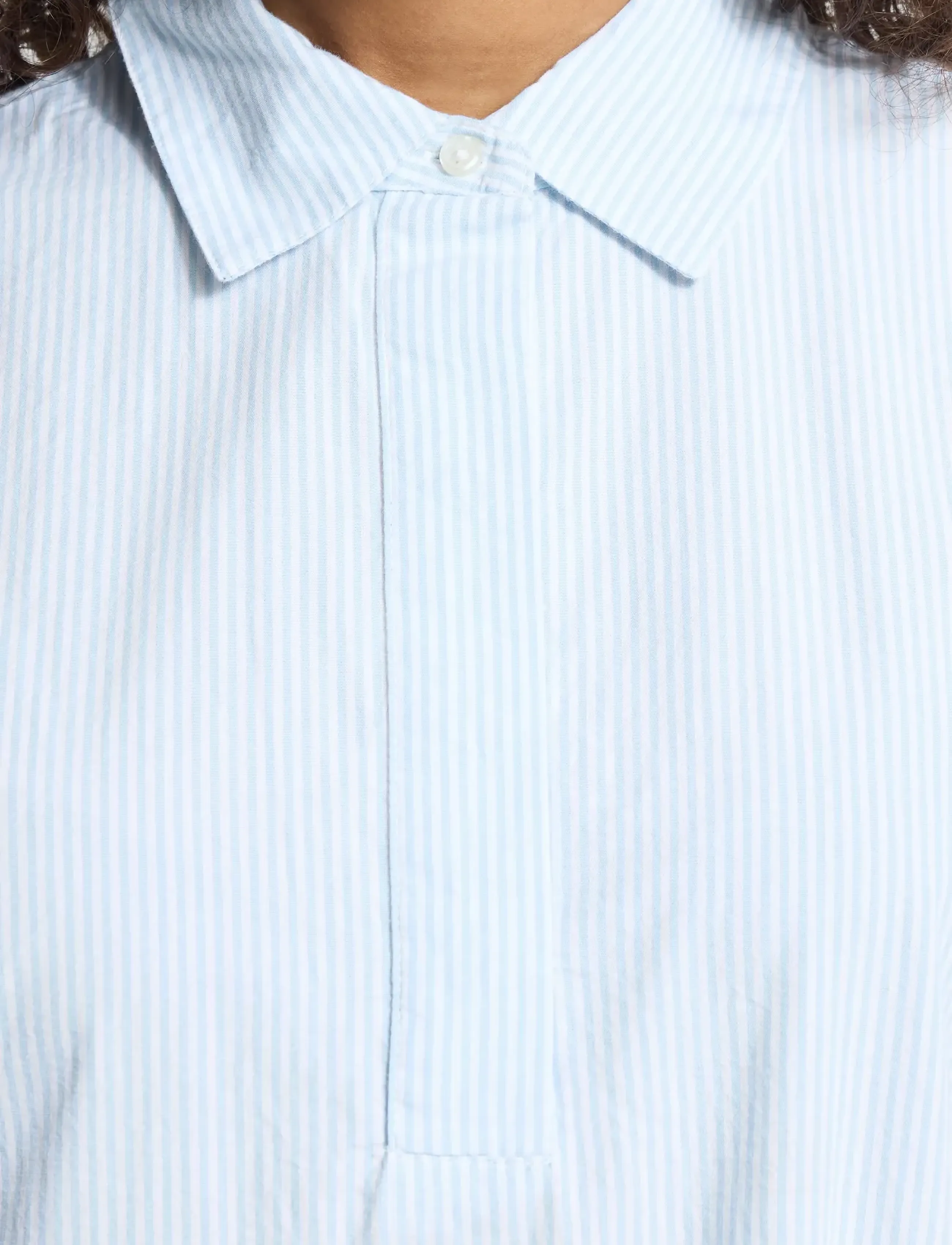 ICHI - IHGARIA DR - särkkleidid - light blue stripe - 3