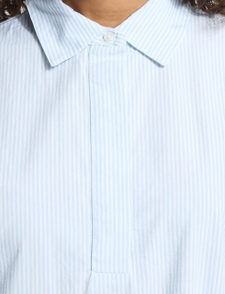 ICHI - IHGARIA DR - skjortekjoler - light blue stripe - 3