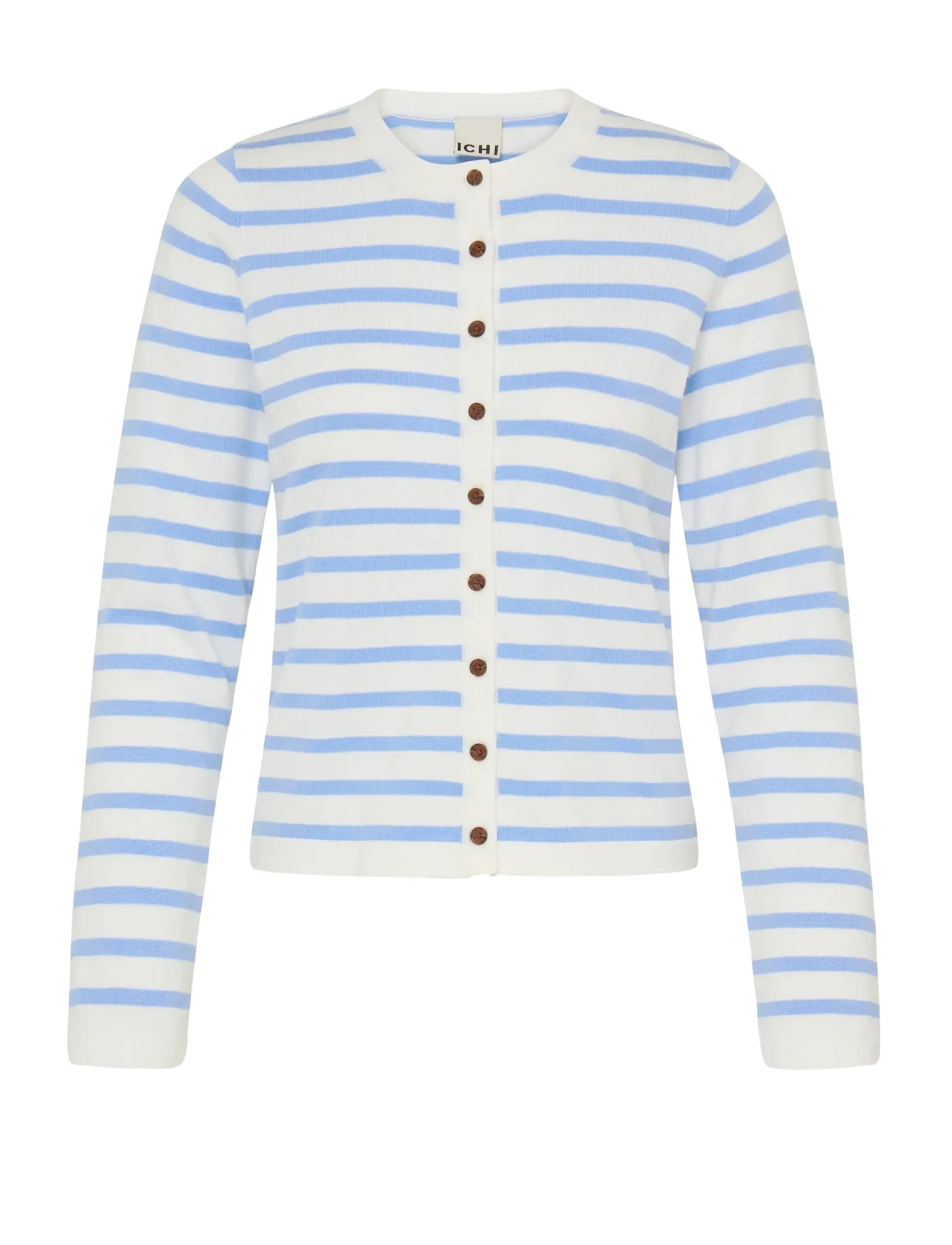 ICHI IHLULS O-NECK CA - ICHI - SMALL CLOUD BELAIR STRIPE / blue
