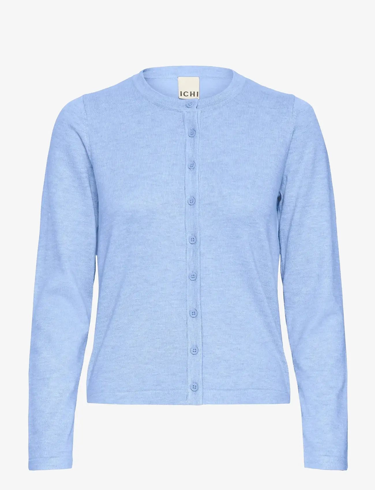 ICHI - IHLULS O-NECK CA - cardigans - bel air blue - 1
