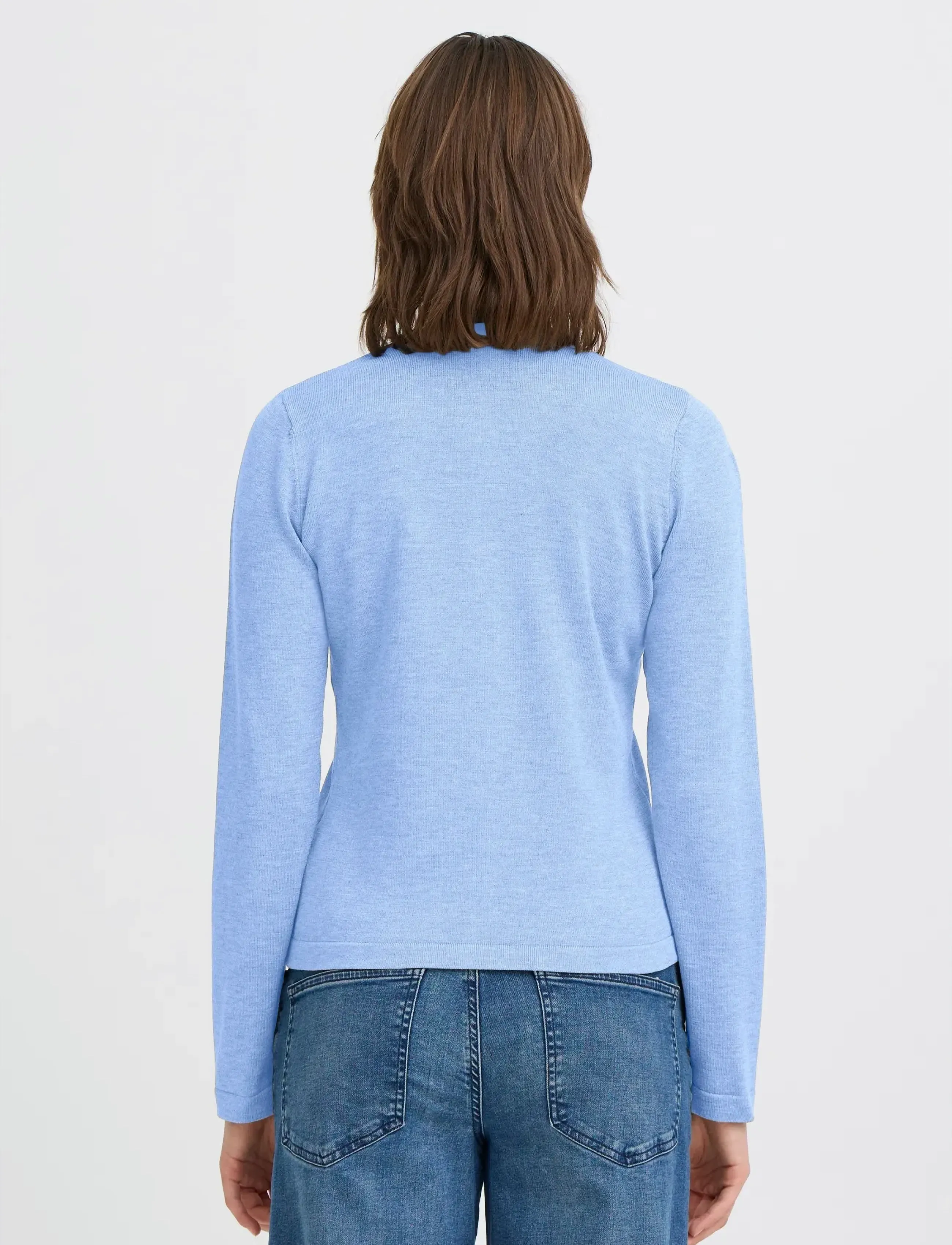 ICHI - IHLULS O-NECK CA - madalaimad hinnad - bel air blue - 3