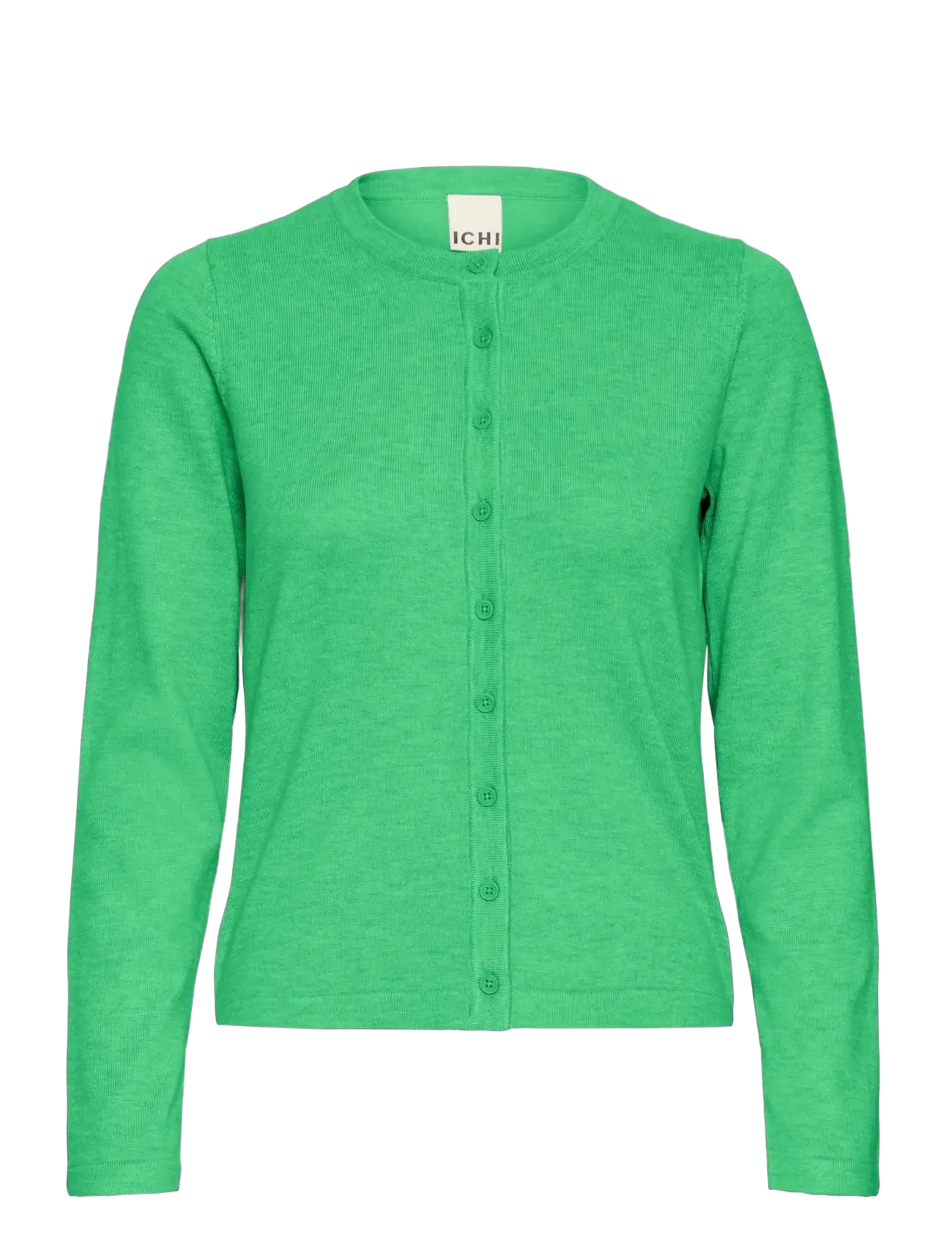 ICHI IHLULS O-NECK CA - ICHI - KELLY GREEN / green