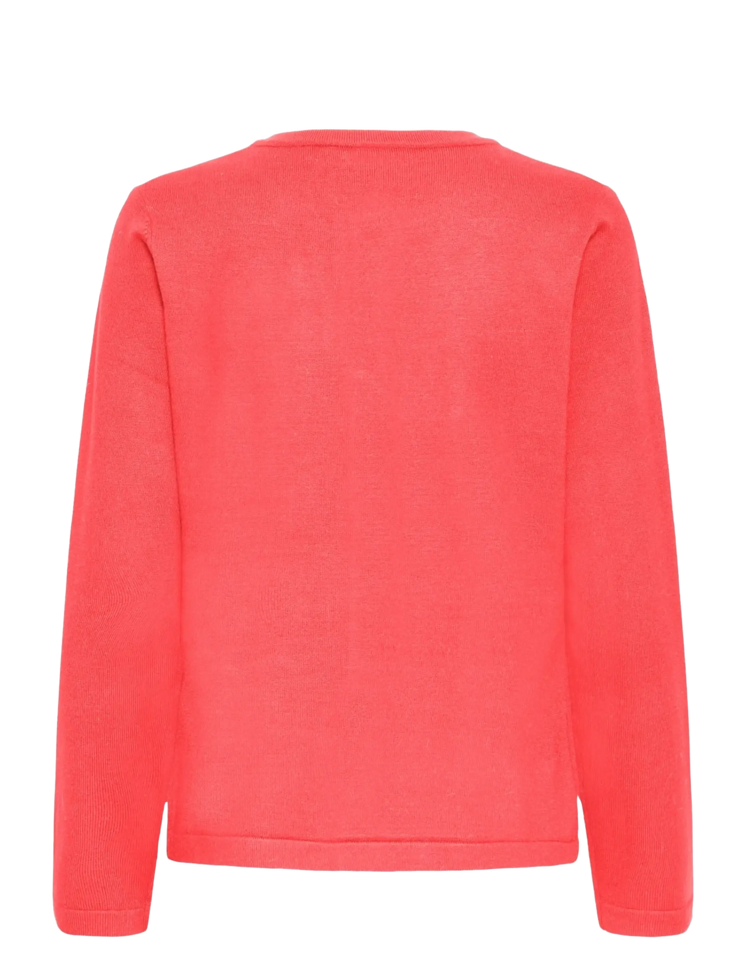 ICHI - IHLULS O-NECK CA - laveste priser - teaberry - 2