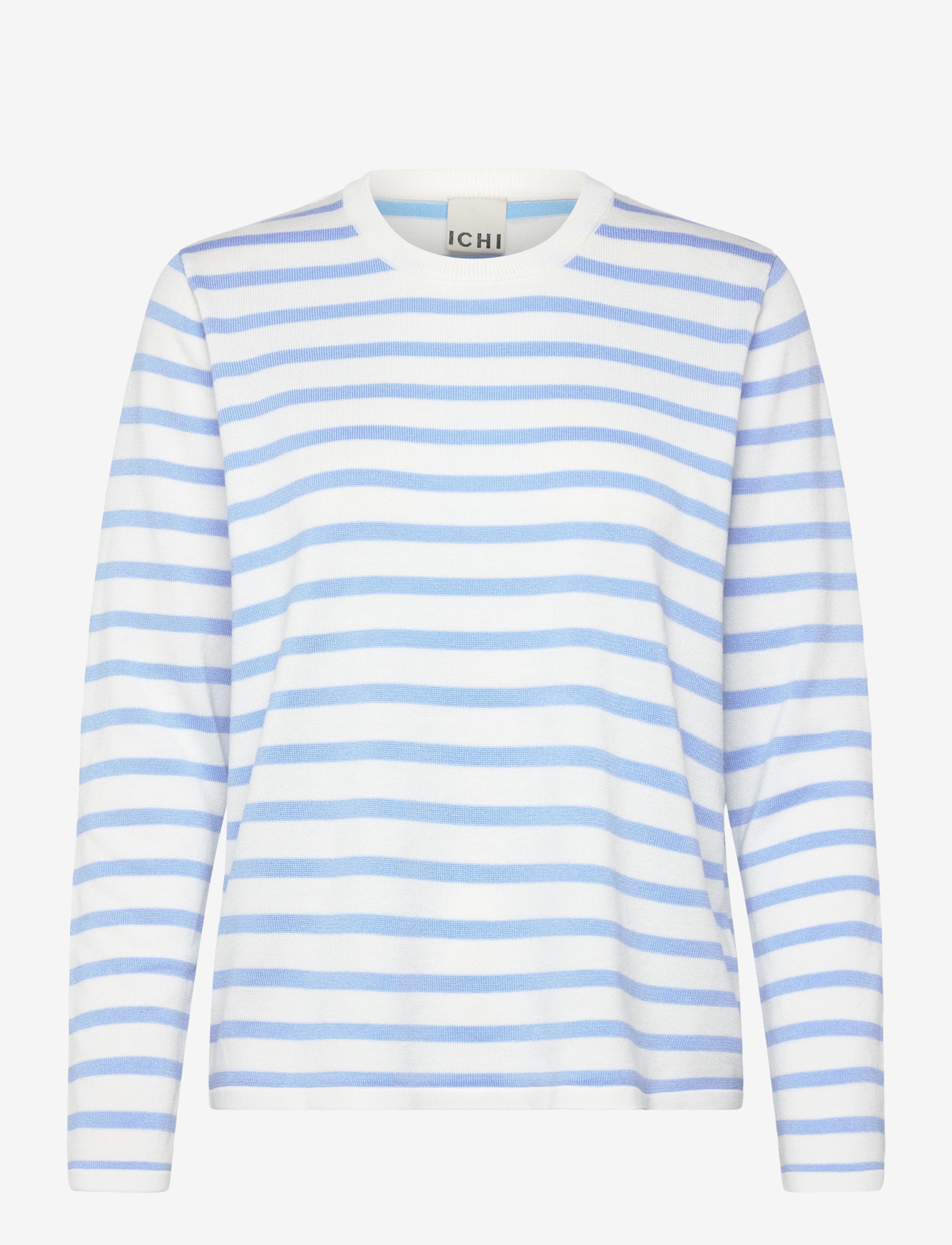 ICHI - IHLULS O-NECK LS - pullover - small cloud belair stripe - 0