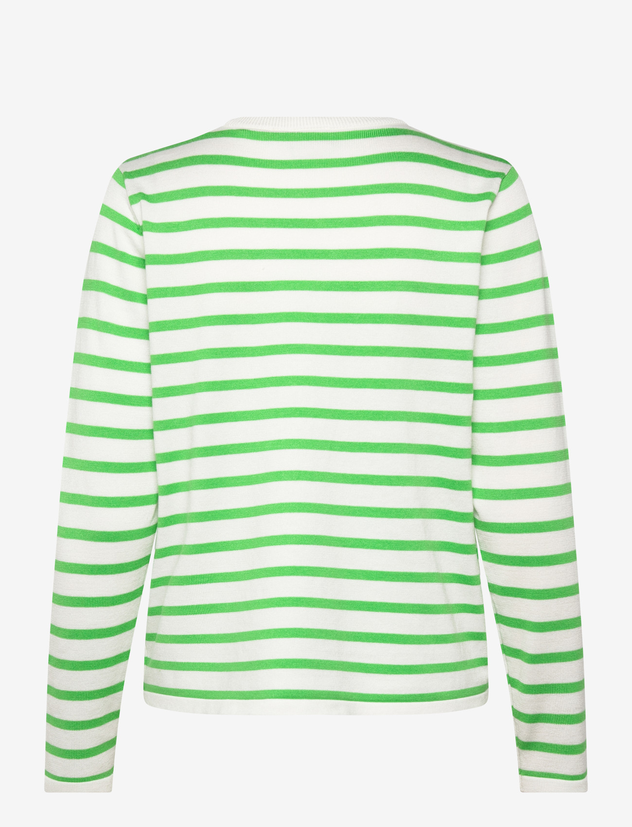 ICHI - IHLULS O-NECK LS - pullover - small cloud kelly stripe - 1