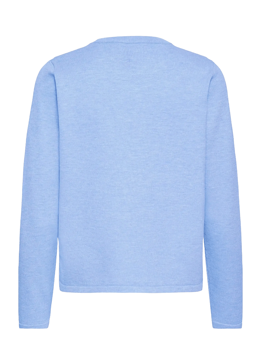 ICHI - IHLULS O-NECK LS - pullover - bel air blue - 2