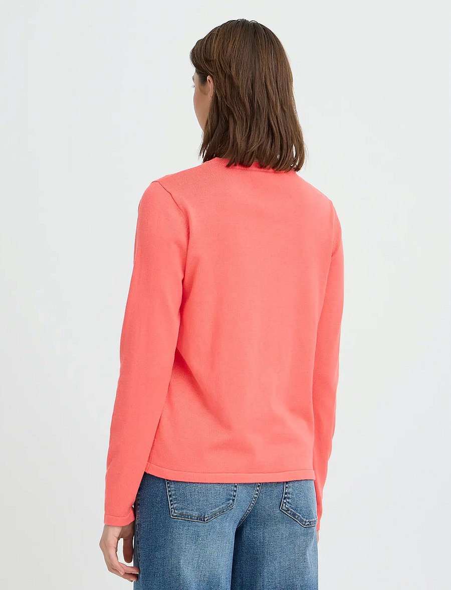 ICHI - IHLULS O-NECK LS - striktrøjer - teaberry - 5