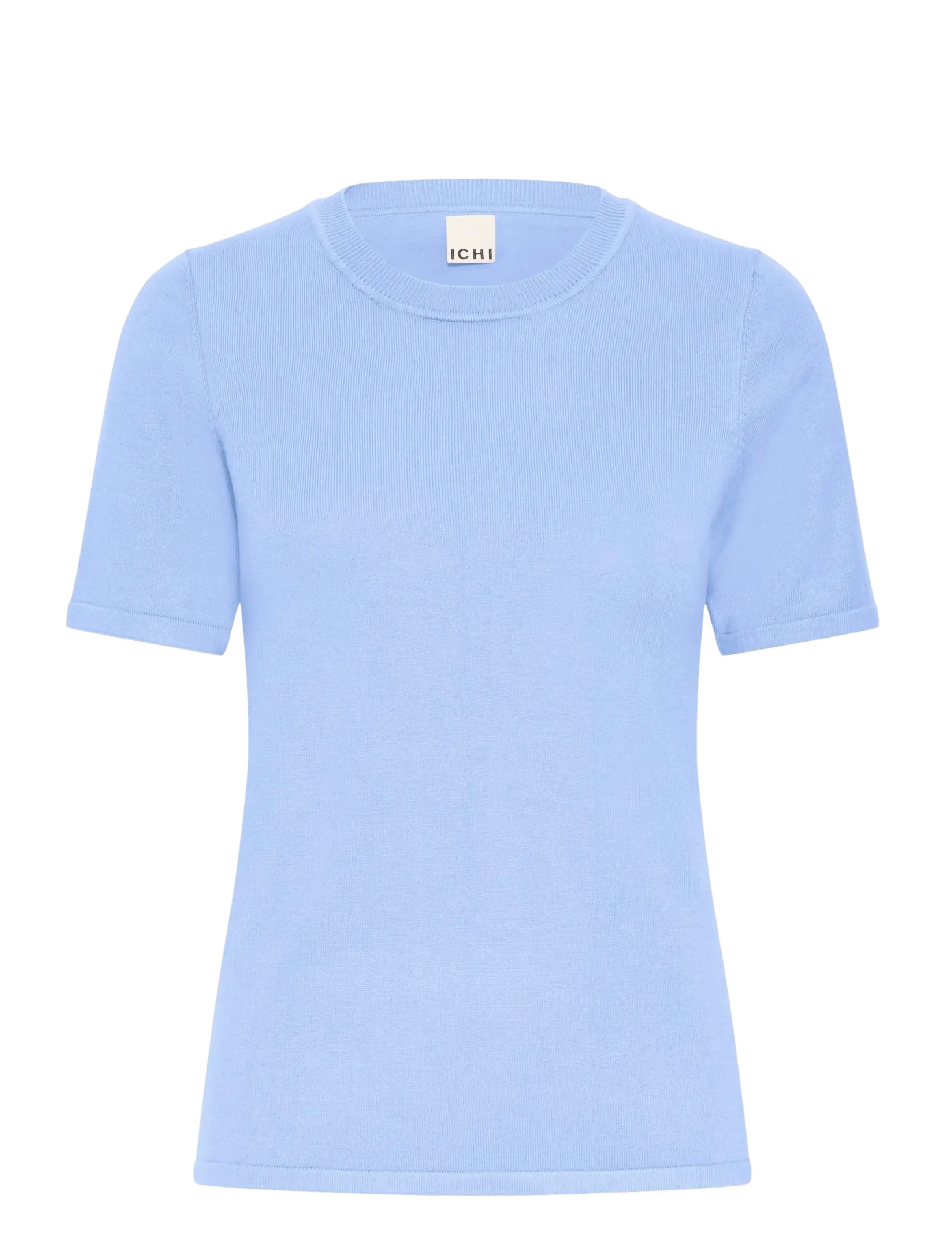 ICHI IHLULS O-NECK SS - ICHI - BEL AIR BLUE / blue